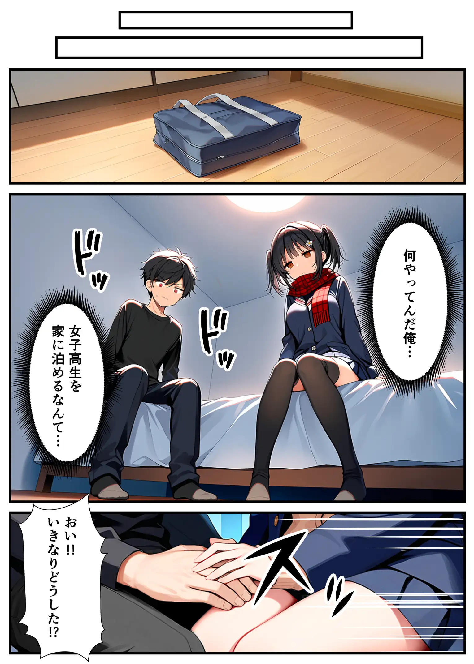 セックスが嫌いなジト目TS家出少女が一晩でメス堕ちする話 - 031