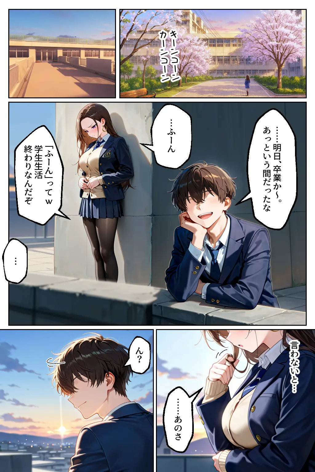 強気だけど実はチョロすぎる幼馴染ギャルー卒業・妊娠編ー - 003