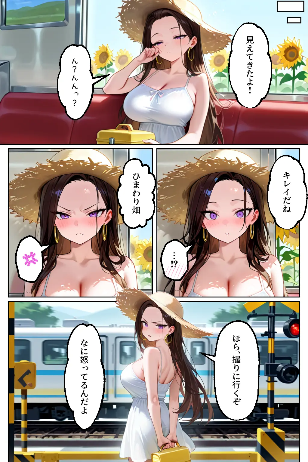 強気だけど実はチョロすぎる幼馴染ギャルー夏休み編ー - 035