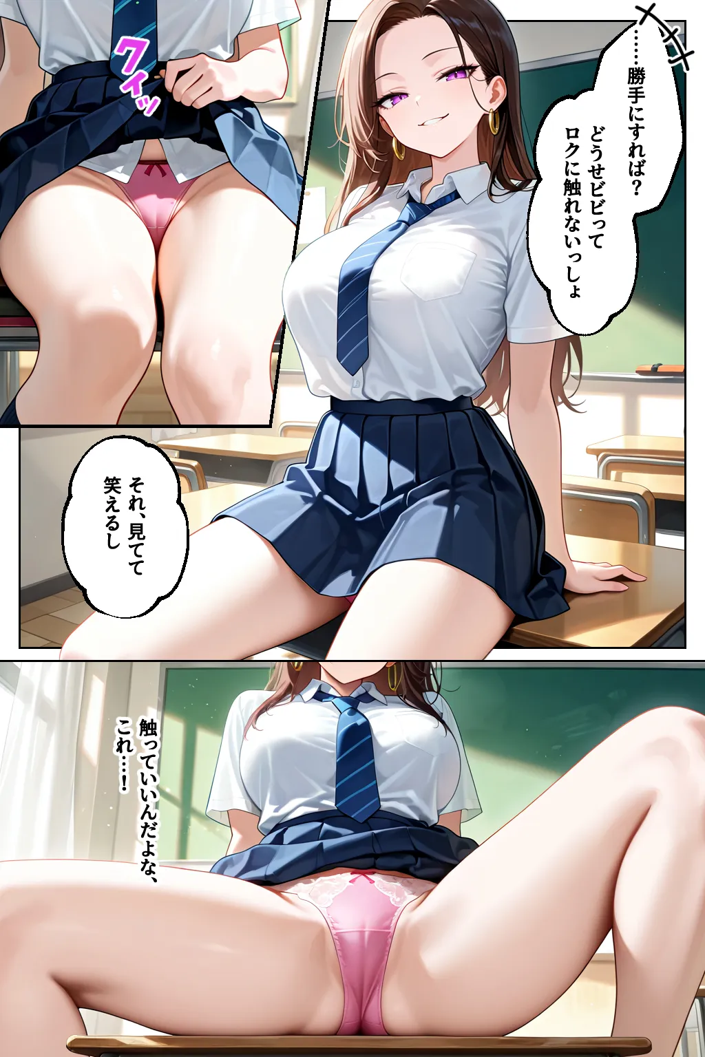 強気だけど実はチョロすぎる幼馴染ギャルー学校編ー - 013