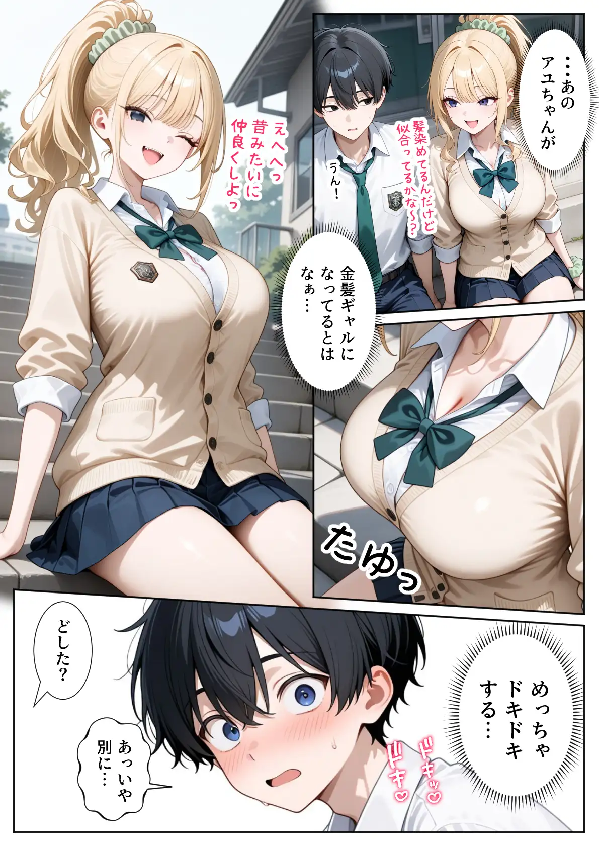 一途な幼馴染ギャルの誘惑セックス - 011