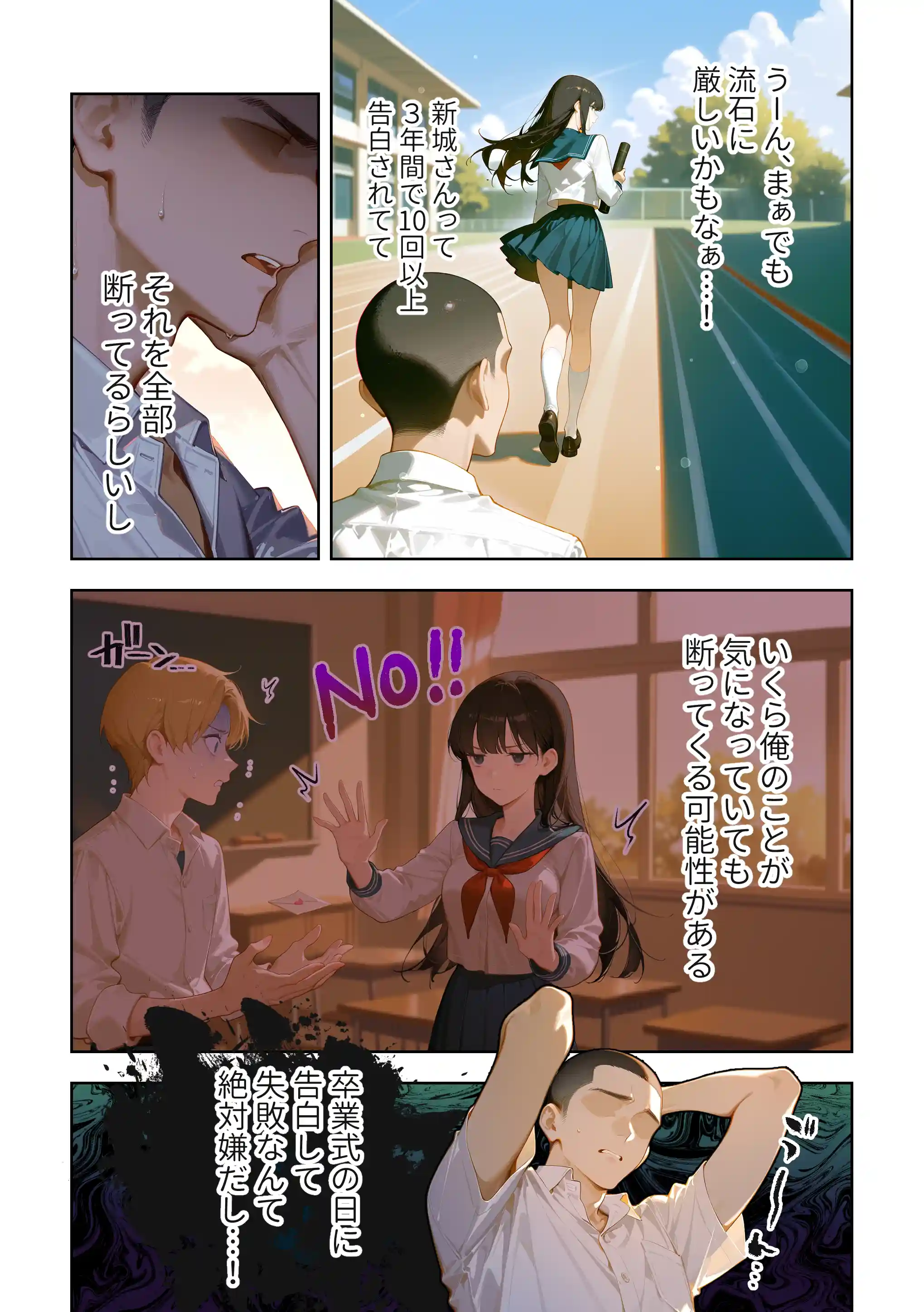 メカクレ陰キャ女子がちょろすぎたので彼女にしてみた話 - 010