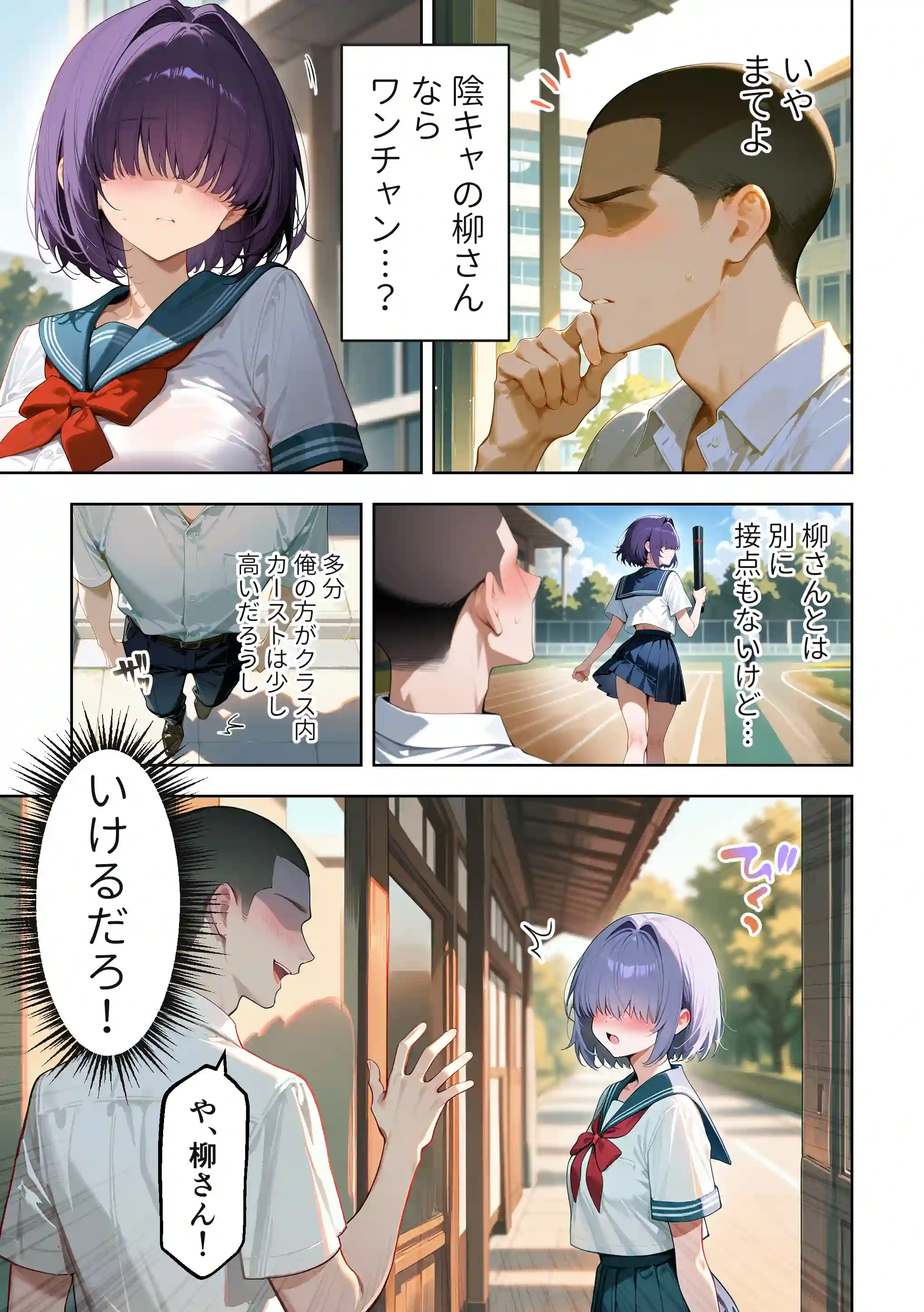 メカクレ陰キャ女子がちょろすぎたので彼女にしてみた話 - 012