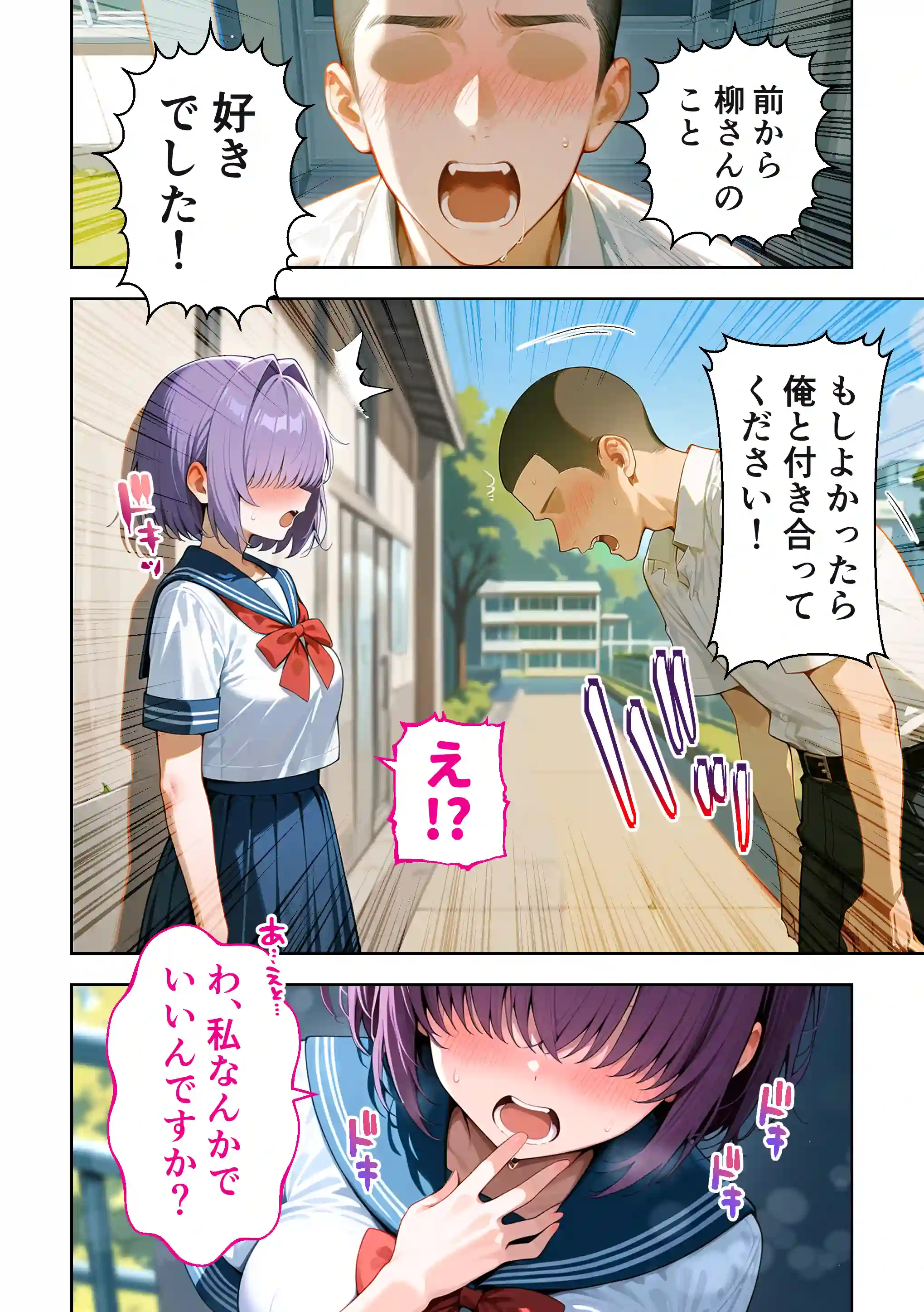 メカクレ陰キャ女子がちょろすぎたので彼女にしてみた話 - 015