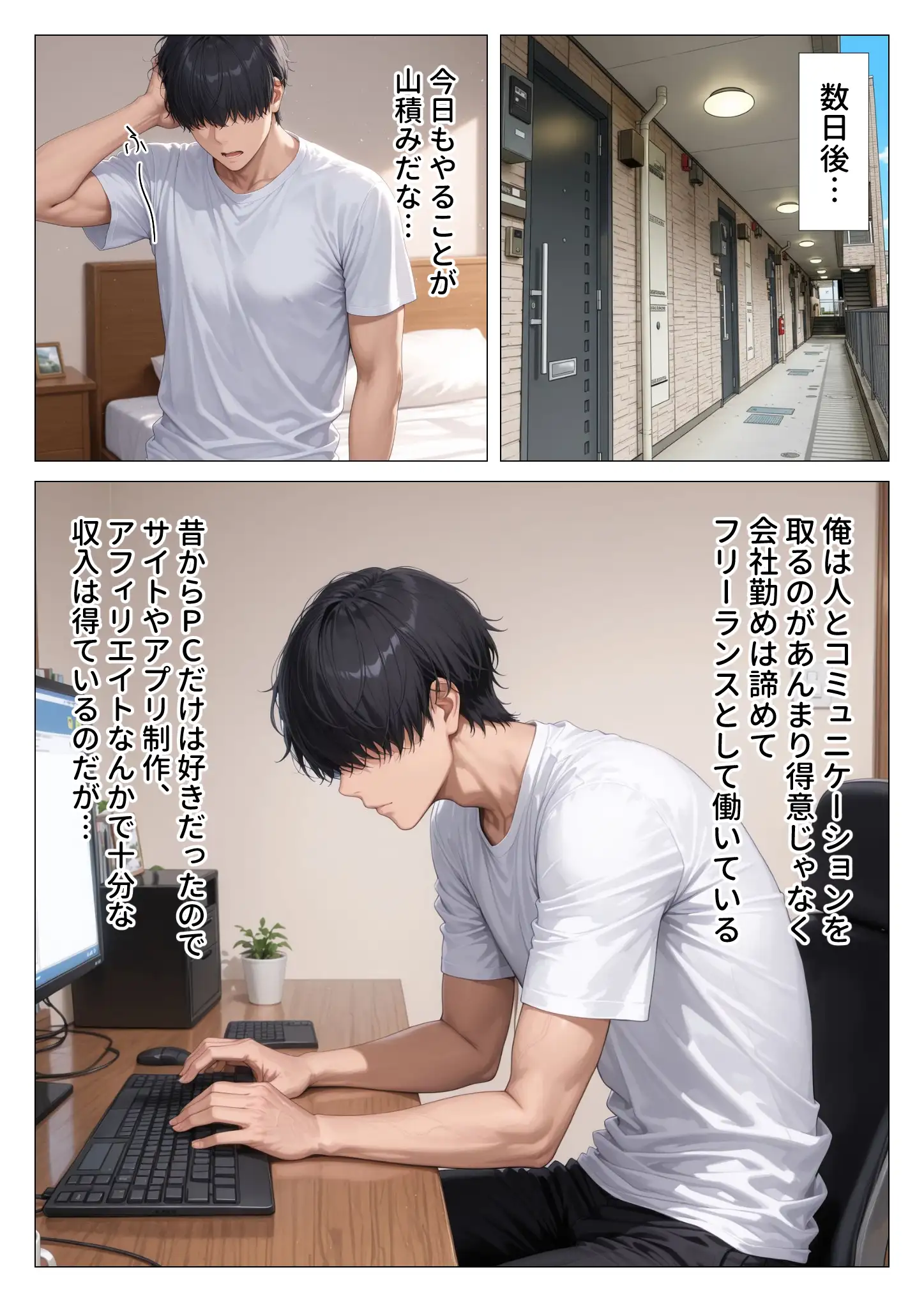 美巨乳黒ギャル人妻＆むちむち清楚系人妻！昭和マ● コの搾精天国 - 011