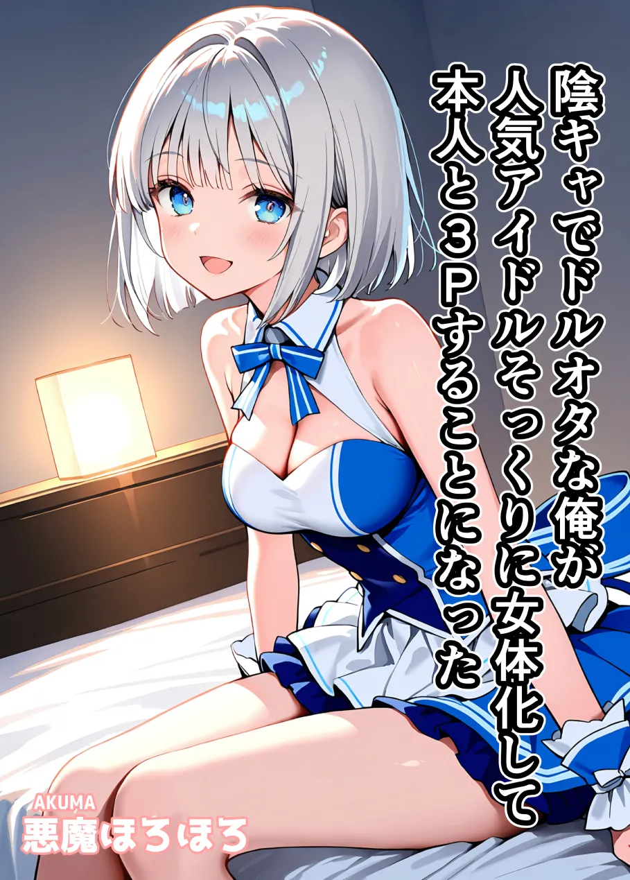 陰キャでドルオタな俺が人気アイドルそっくりに女体化して本人と3 Pすることになった - 002