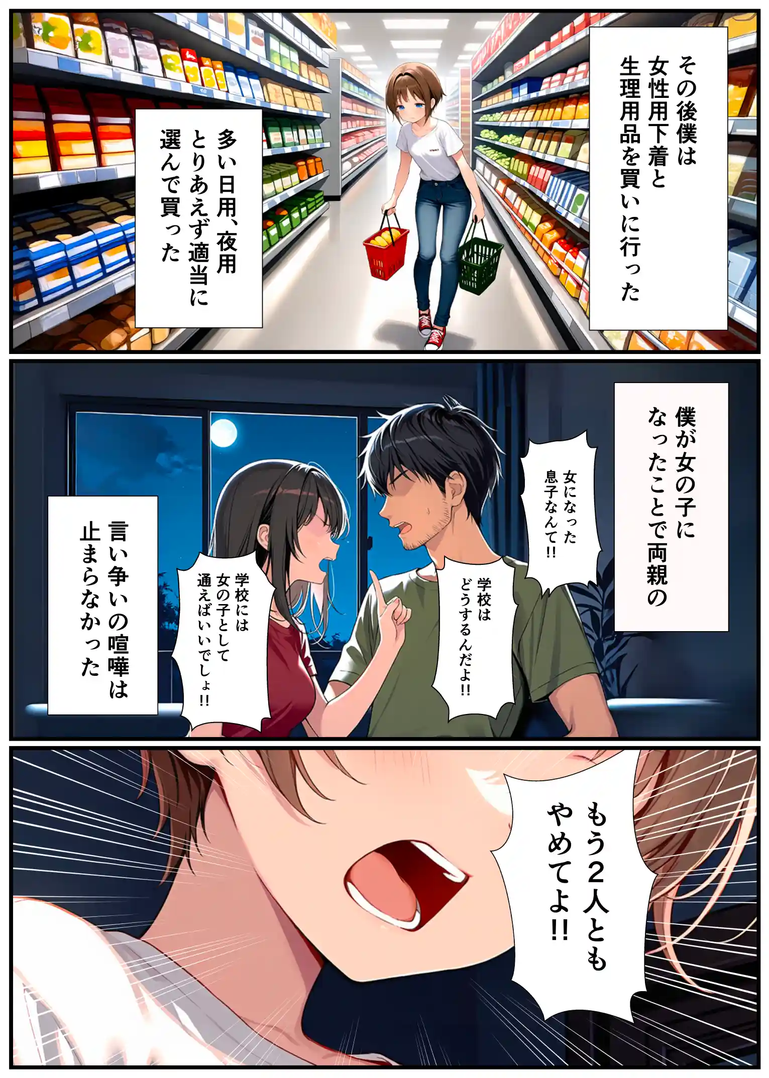 子宮誕生〜女の子になった体でセックスに溺れる学校生活〜 - 007