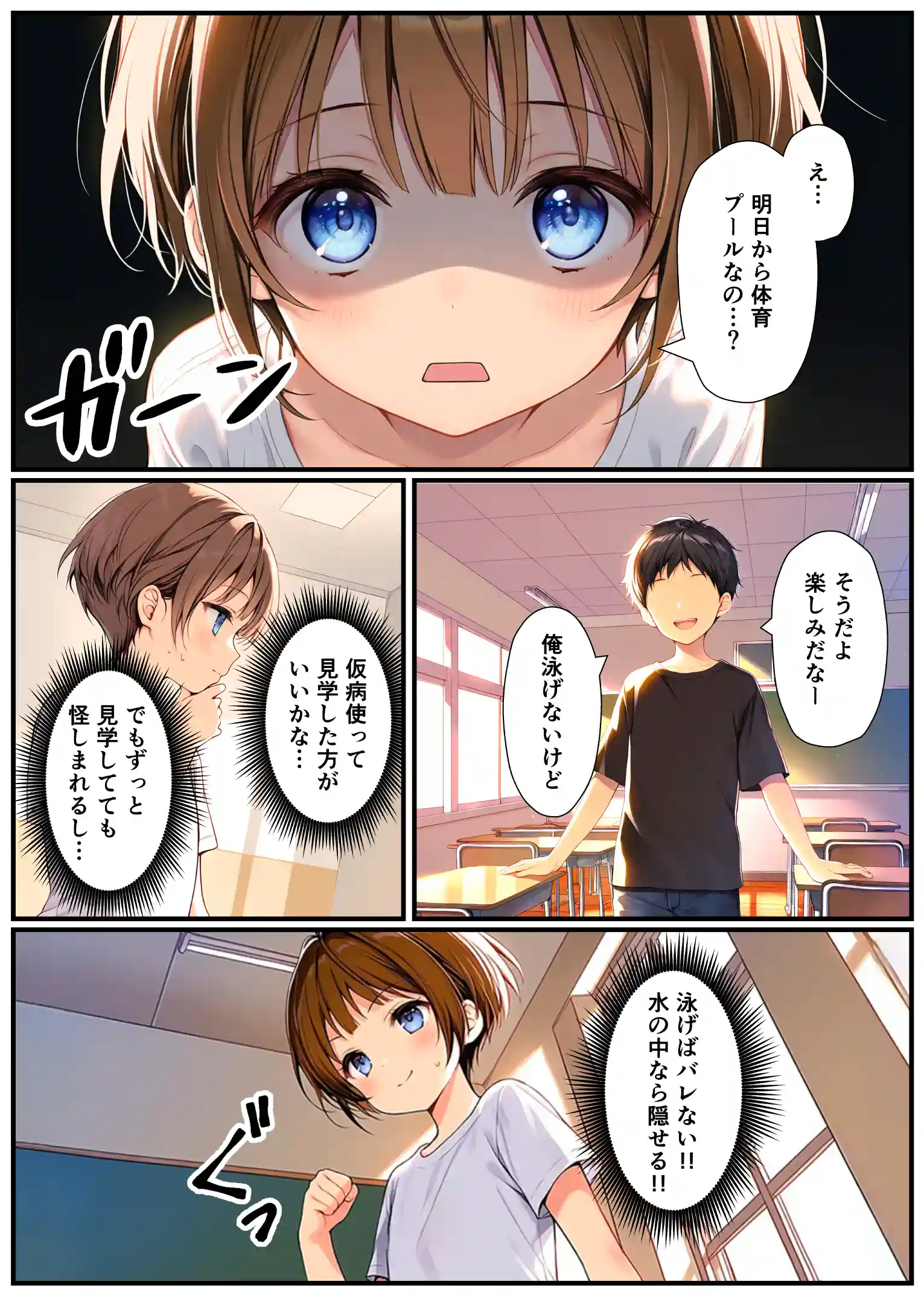 子宮誕生〜女の子になった体でセックスに溺れる学校生活〜 - 013