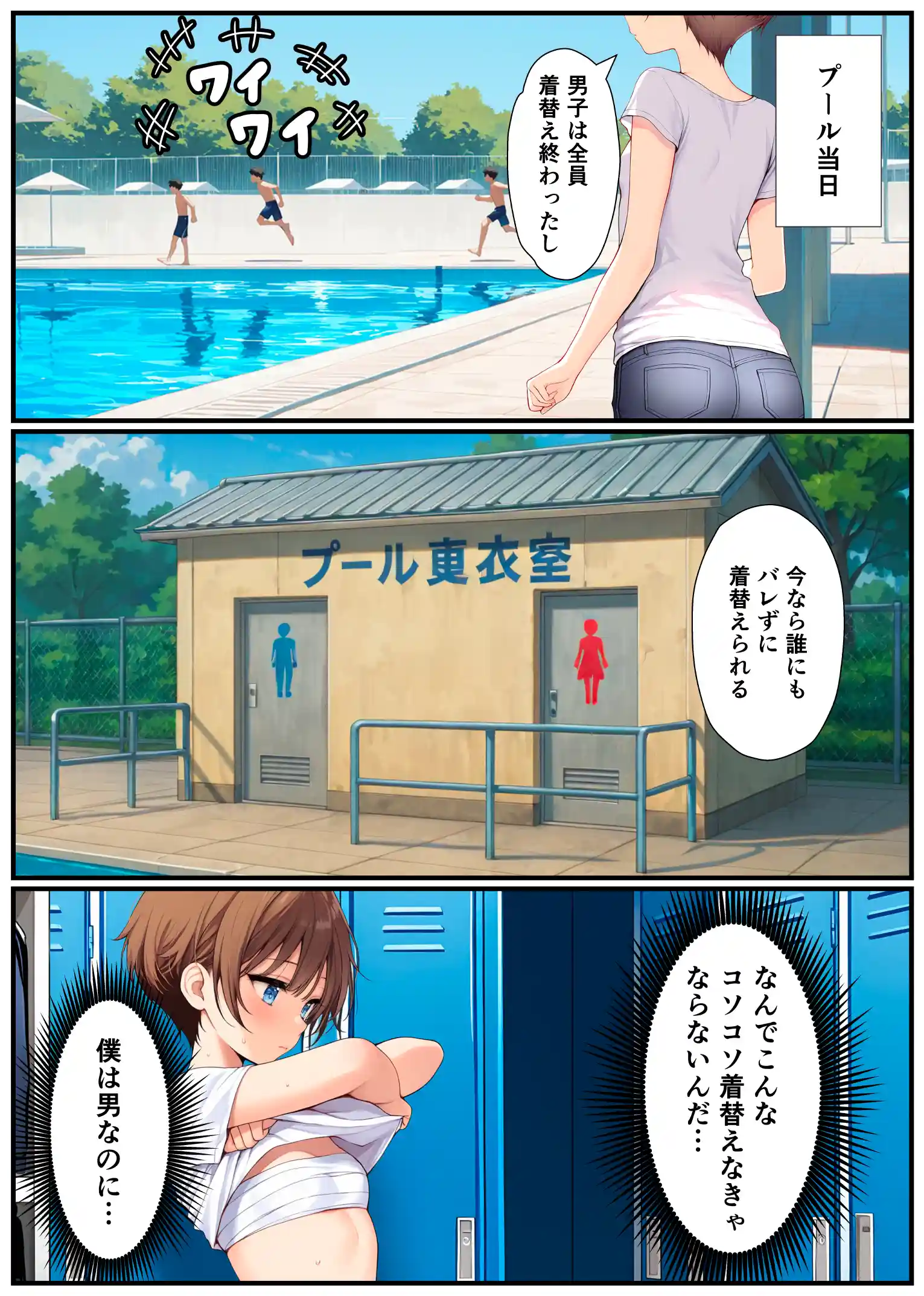 子宮誕生〜女の子になった体でセックスに溺れる学校生活〜 - 014