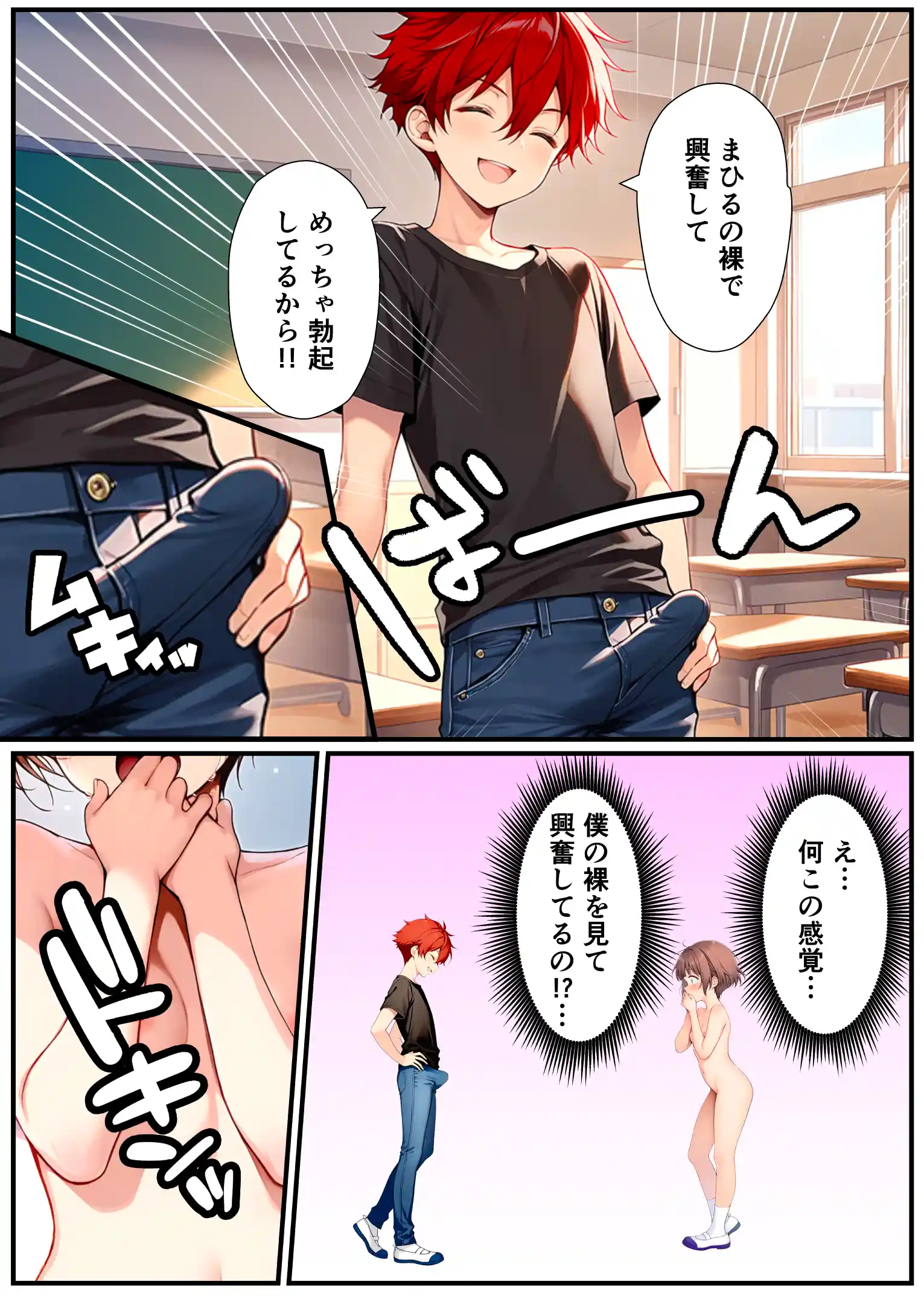 子宮誕生〜女の子になった体でセックスに溺れる学校生活〜 - 027