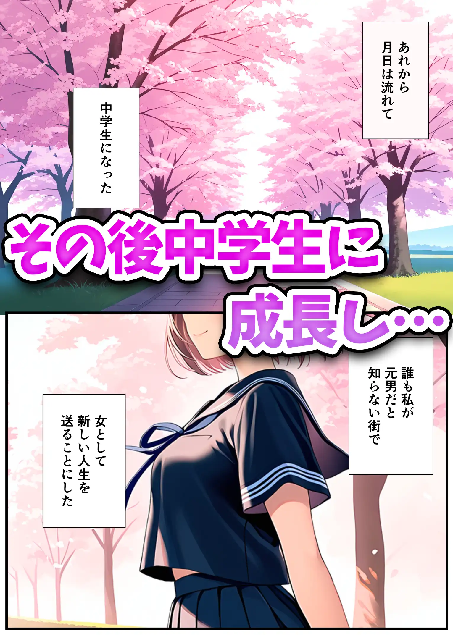 子宮誕生〜女の子になった体でセックスに溺れる学校生活〜 - 049