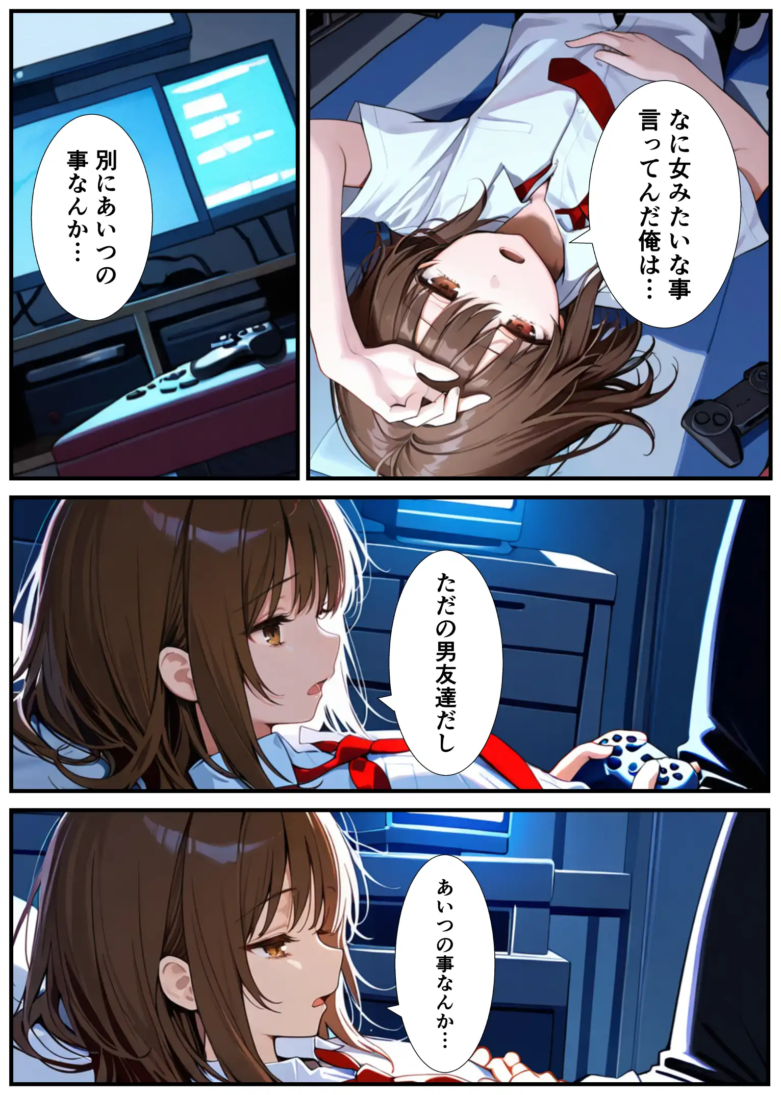 女体化したので大好きだった親友を寝取った話 - 007