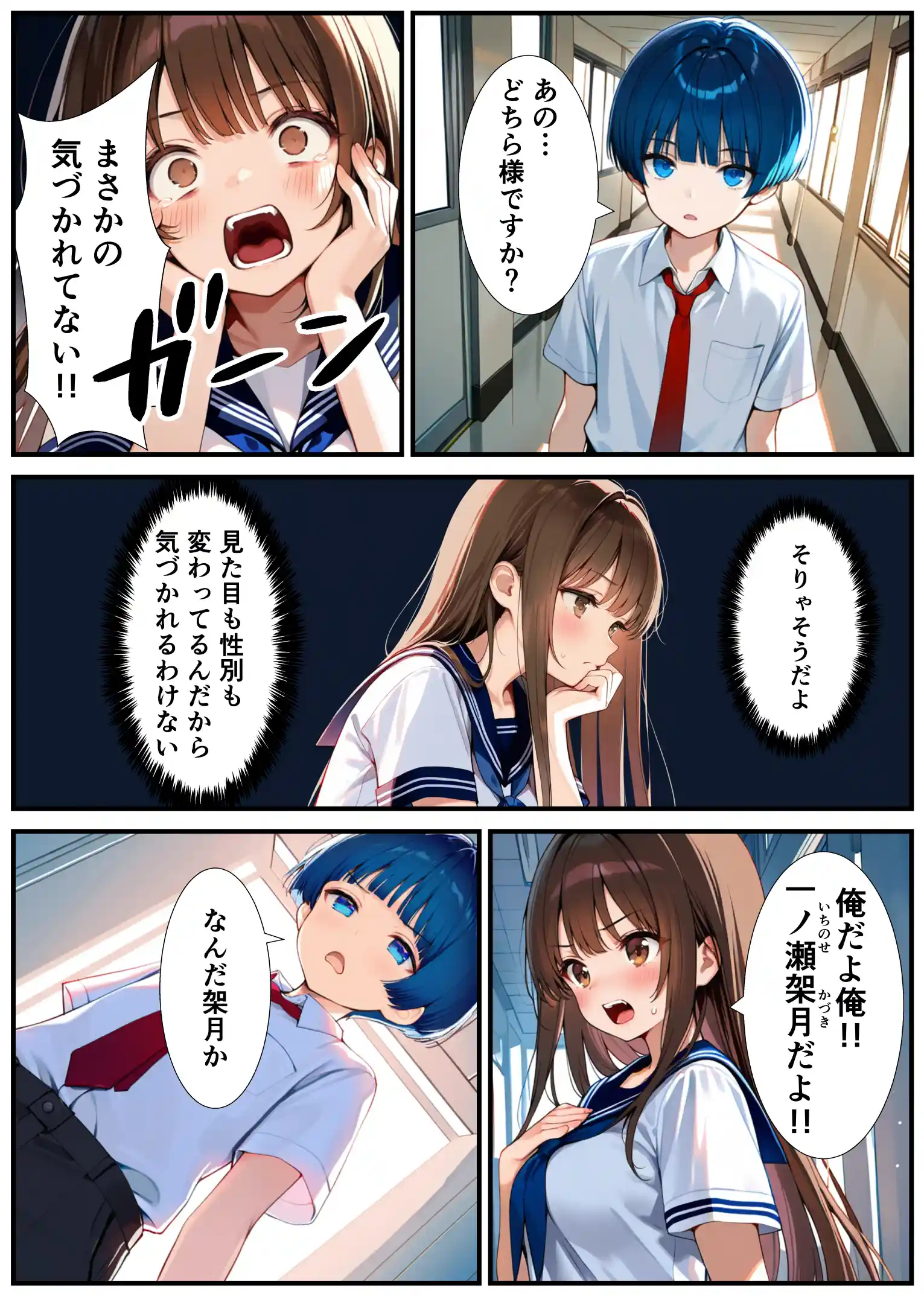 女体化したので大好きだった親友を寝取った話 - 020