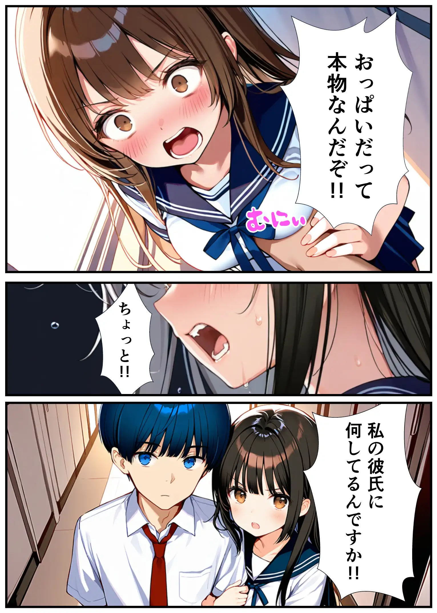 女体化したので大好きだった親友を寝取った話 - 022