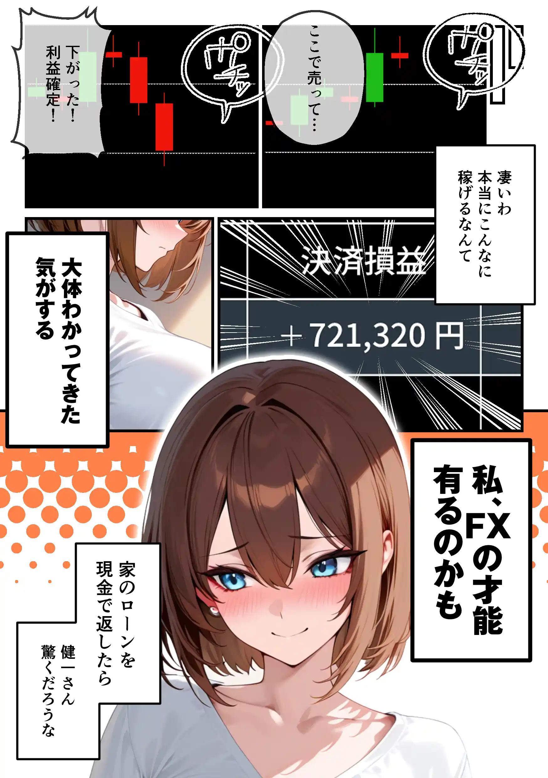 【人妻デリヘルNTR】デリヘル呼んだら先輩の妻が来た〜FXにハマった貞淑妻が堕ちるまで〜 - 009