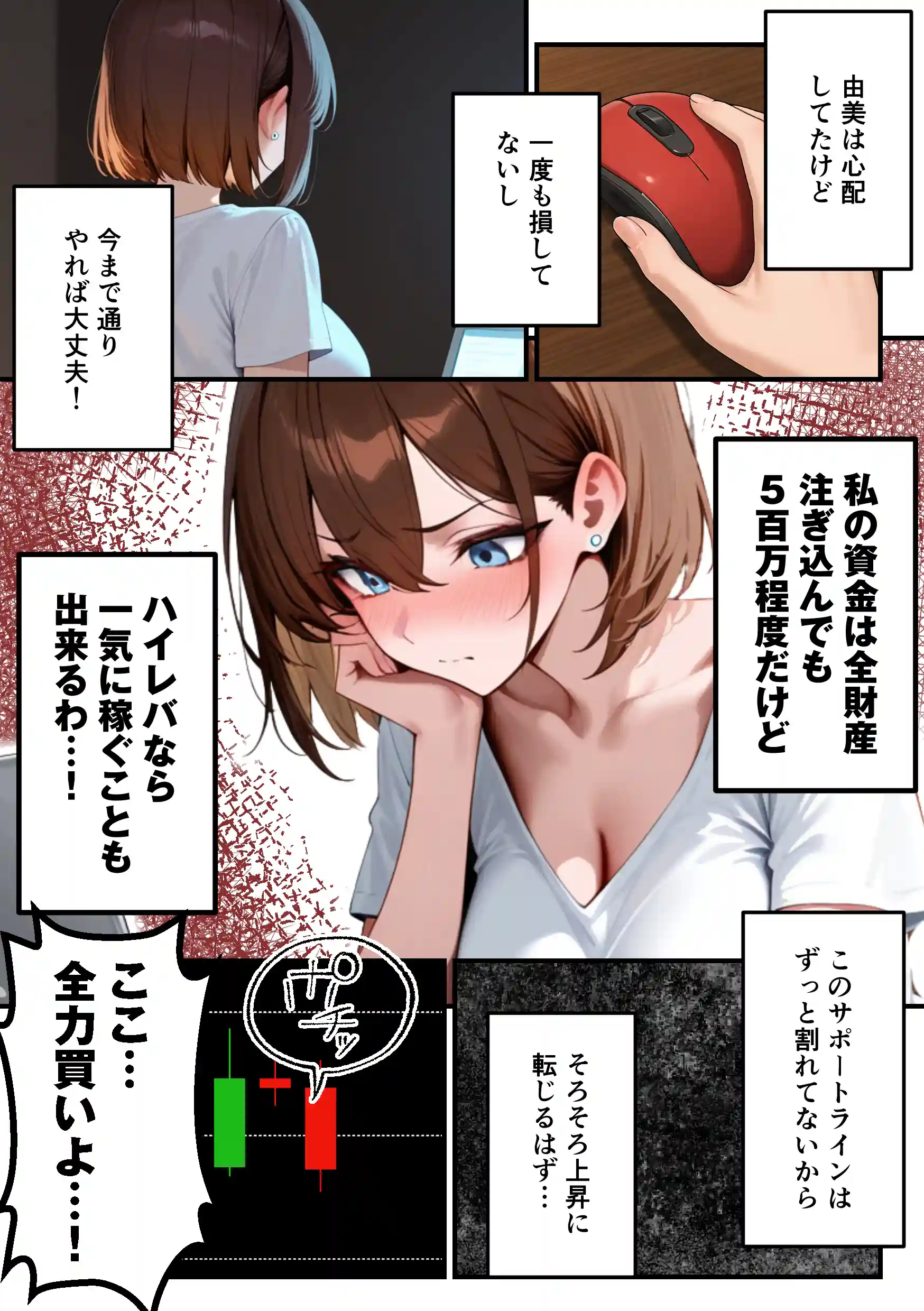 【人妻デリヘルNTR】デリヘル呼んだら先輩の妻が来た〜FXにハマった貞淑妻が堕ちるまで〜 - 012