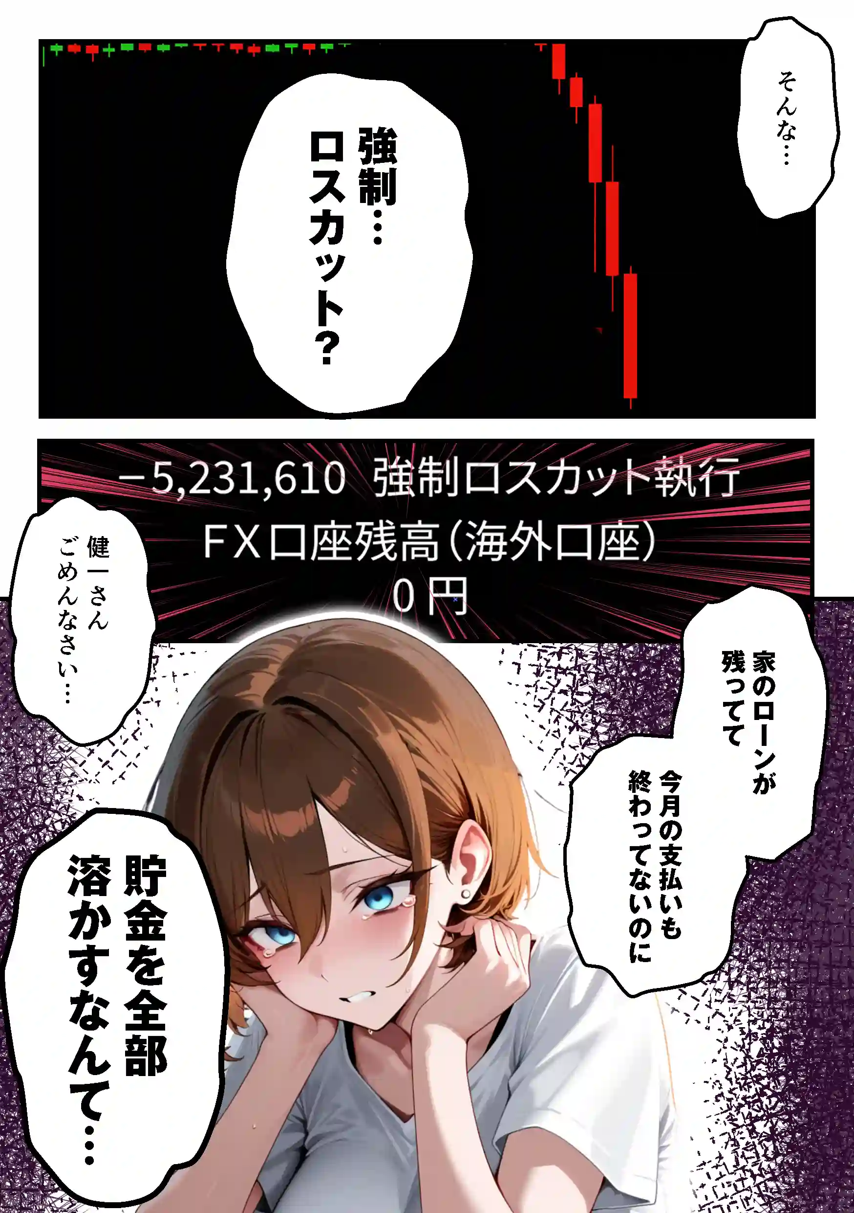 【人妻デリヘルNTR】デリヘル呼んだら先輩の妻が来た〜FXにハマった貞淑妻が堕ちるまで〜 - 015