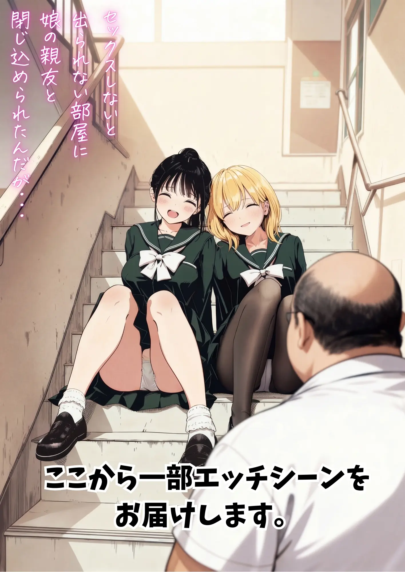 セックスしないと出られない部屋に娘の親友と閉じ込められたんだが・・・ - 070