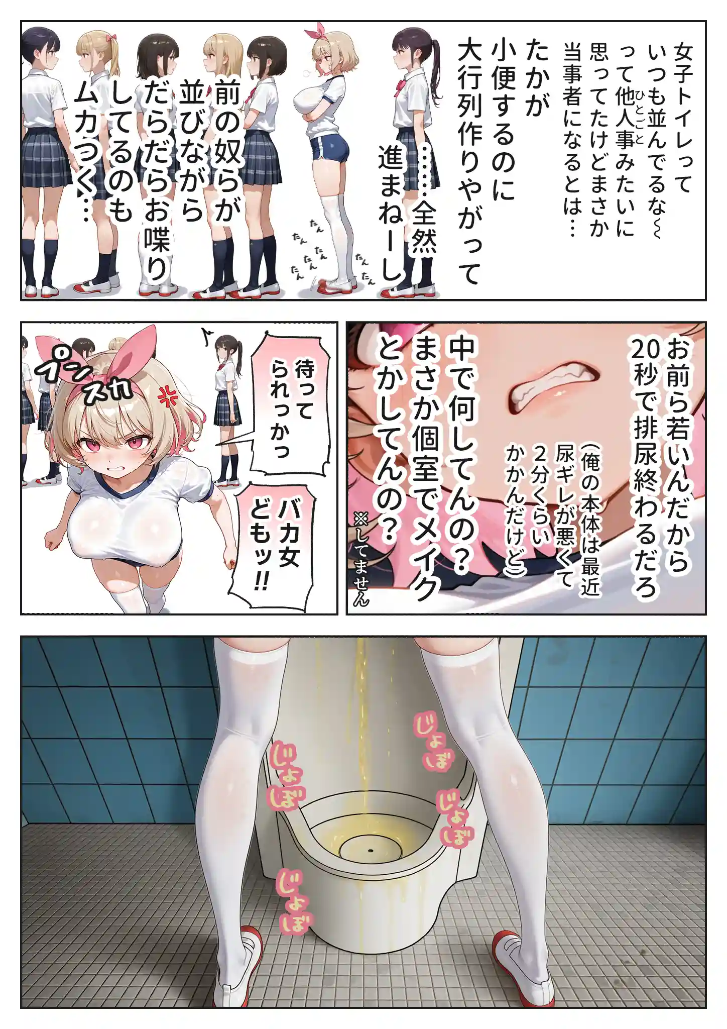 キモおじ⇔JK入れ替わり【3】変態体育教師のわからせ個別指導 - 005