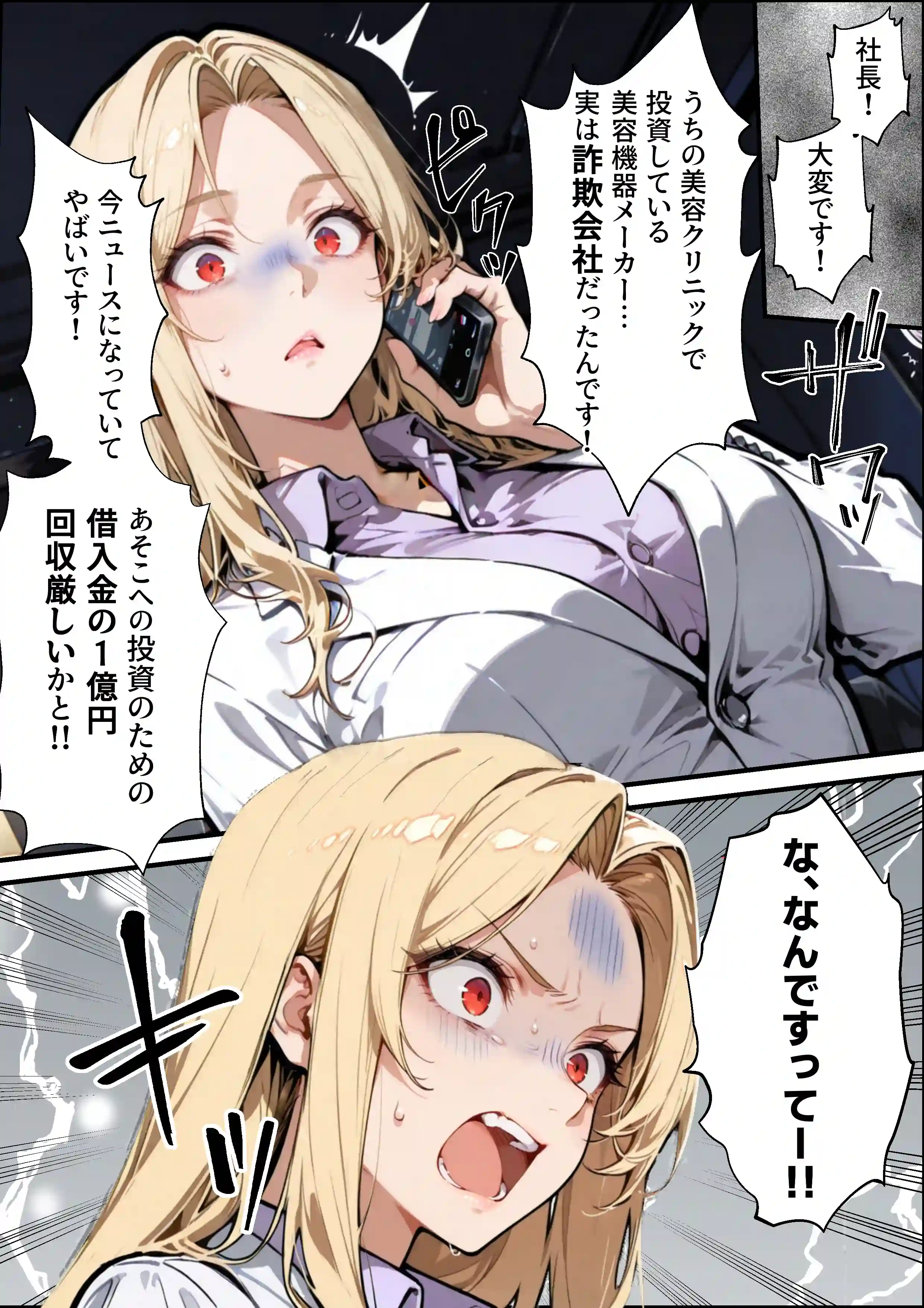 ホス狂い女社長、おち〇ぽ100本抜かないと出られない部屋、全員抜くまで帰れません！ - 009