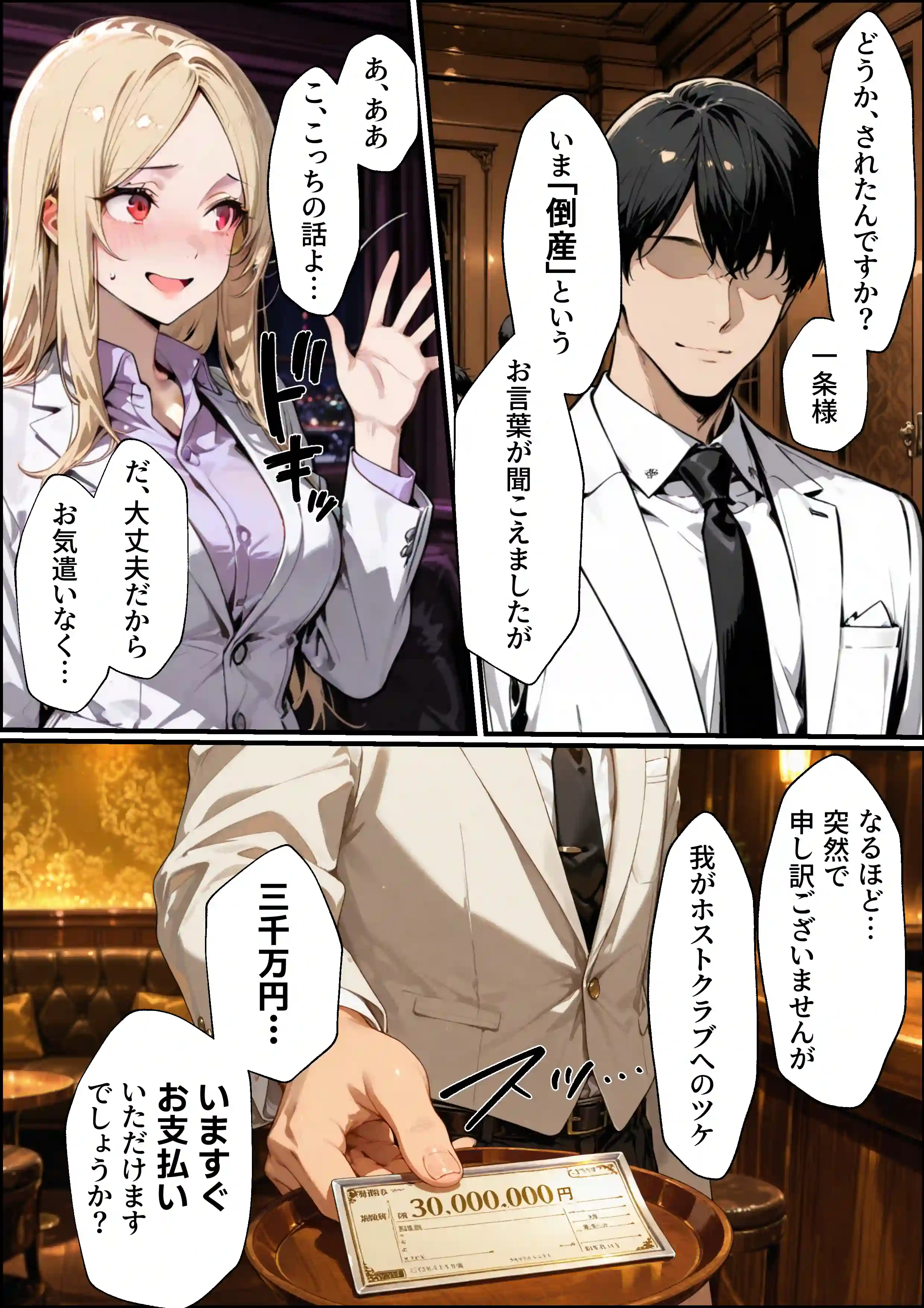 ホス狂い女社長、おち〇ぽ100本抜かないと出られない部屋、全員抜くまで帰れません！ - 011