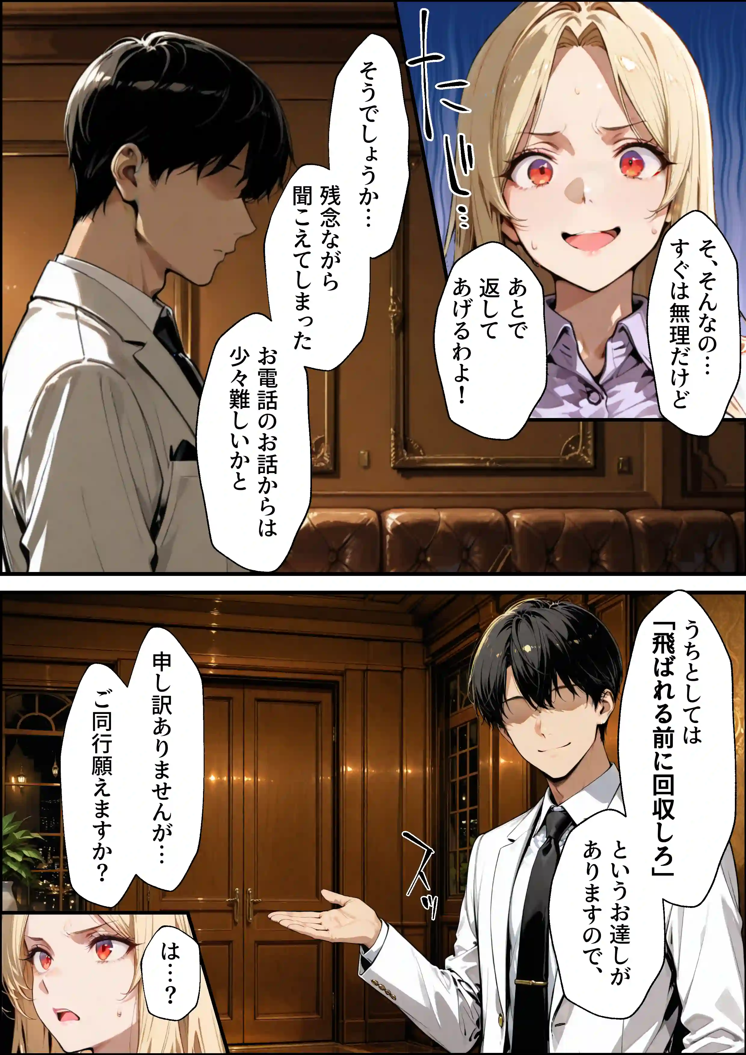 ホス狂い女社長、おち〇ぽ100本抜かないと出られない部屋、全員抜くまで帰れません！ - 012