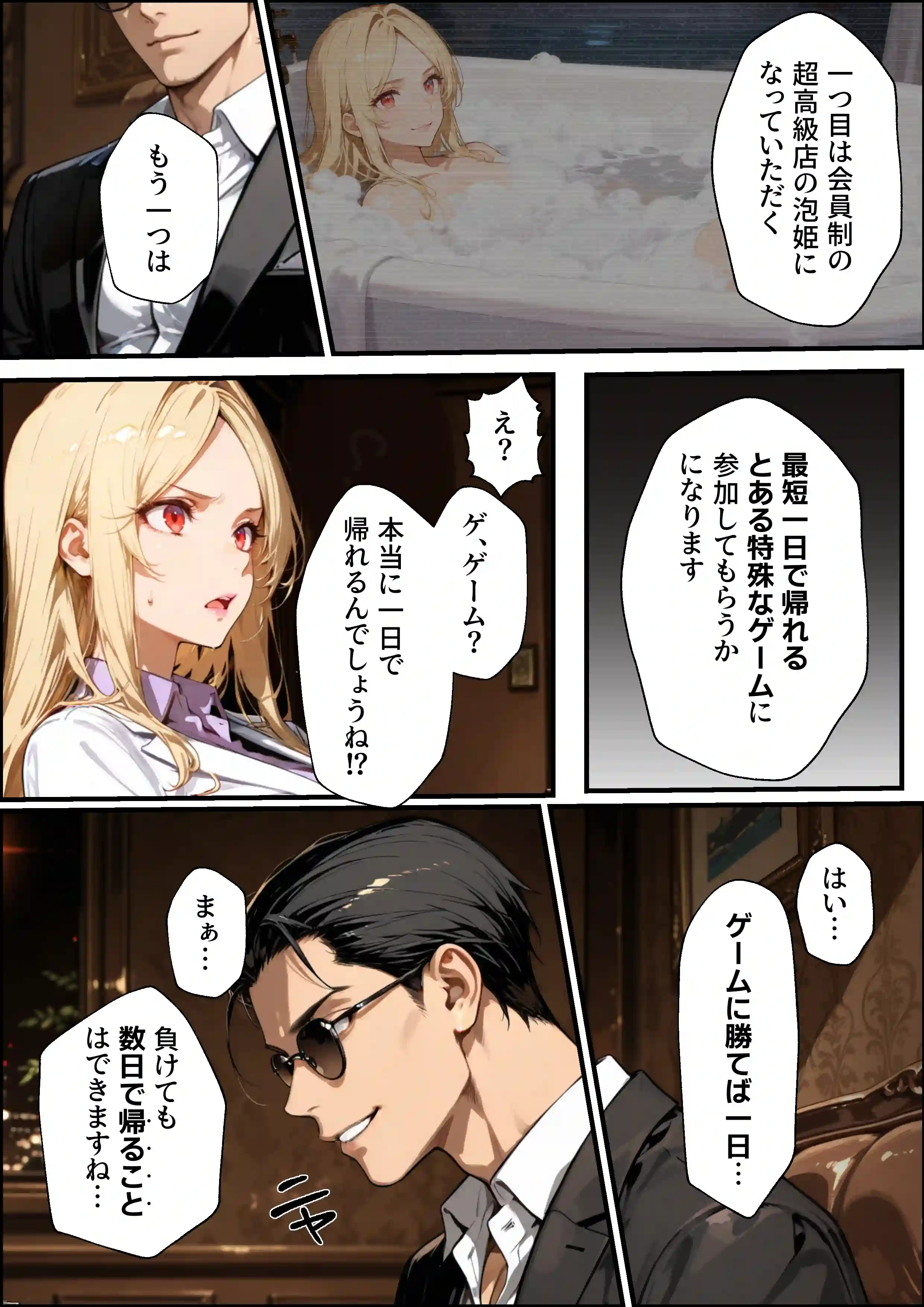 ホス狂い女社長、おち〇ぽ100本抜かないと出られない部屋、全員抜くまで帰れません！ - 015