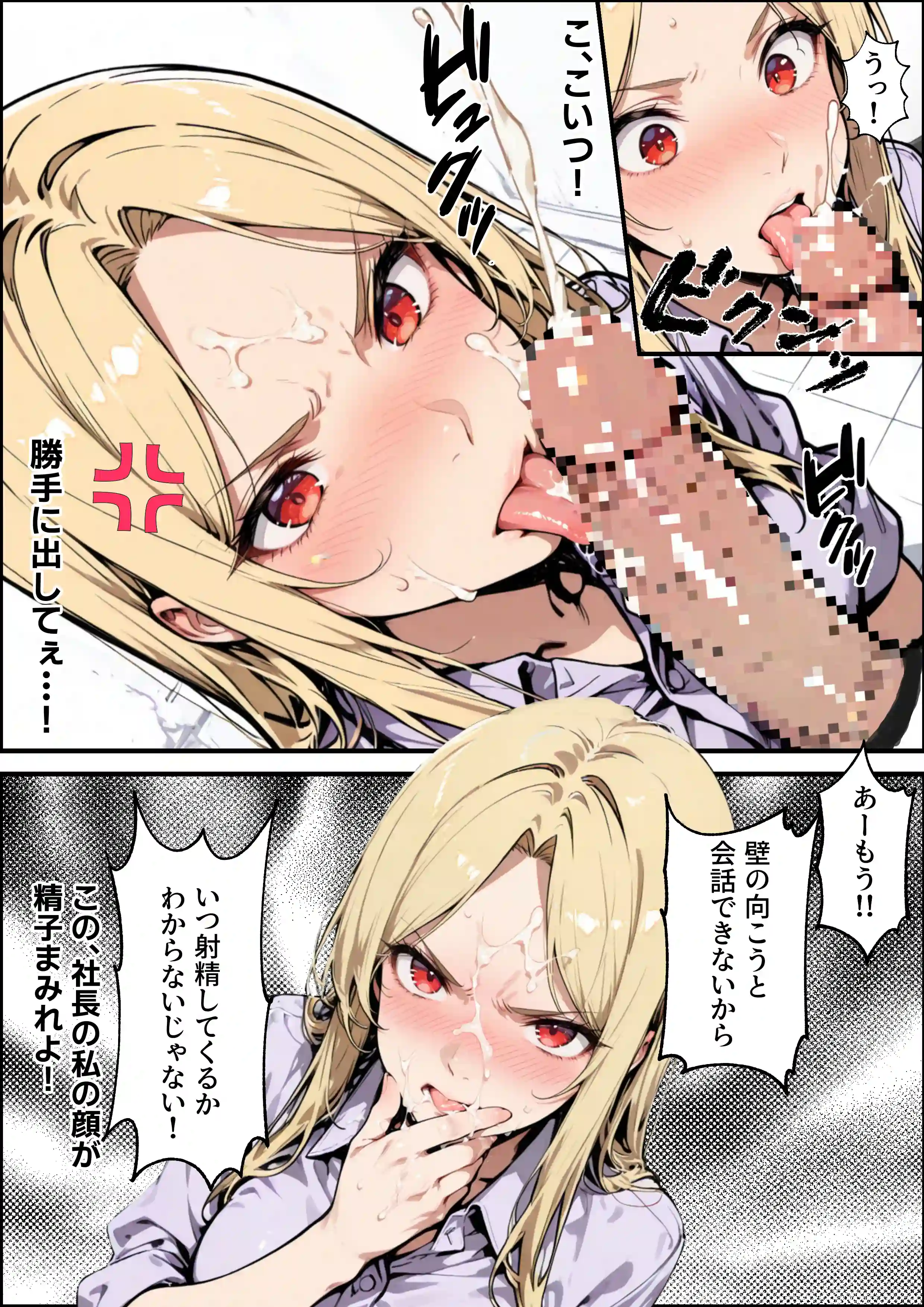 ホス狂い女社長、おち〇ぽ100本抜かないと出られない部屋、全員抜くまで帰れません！ - 031