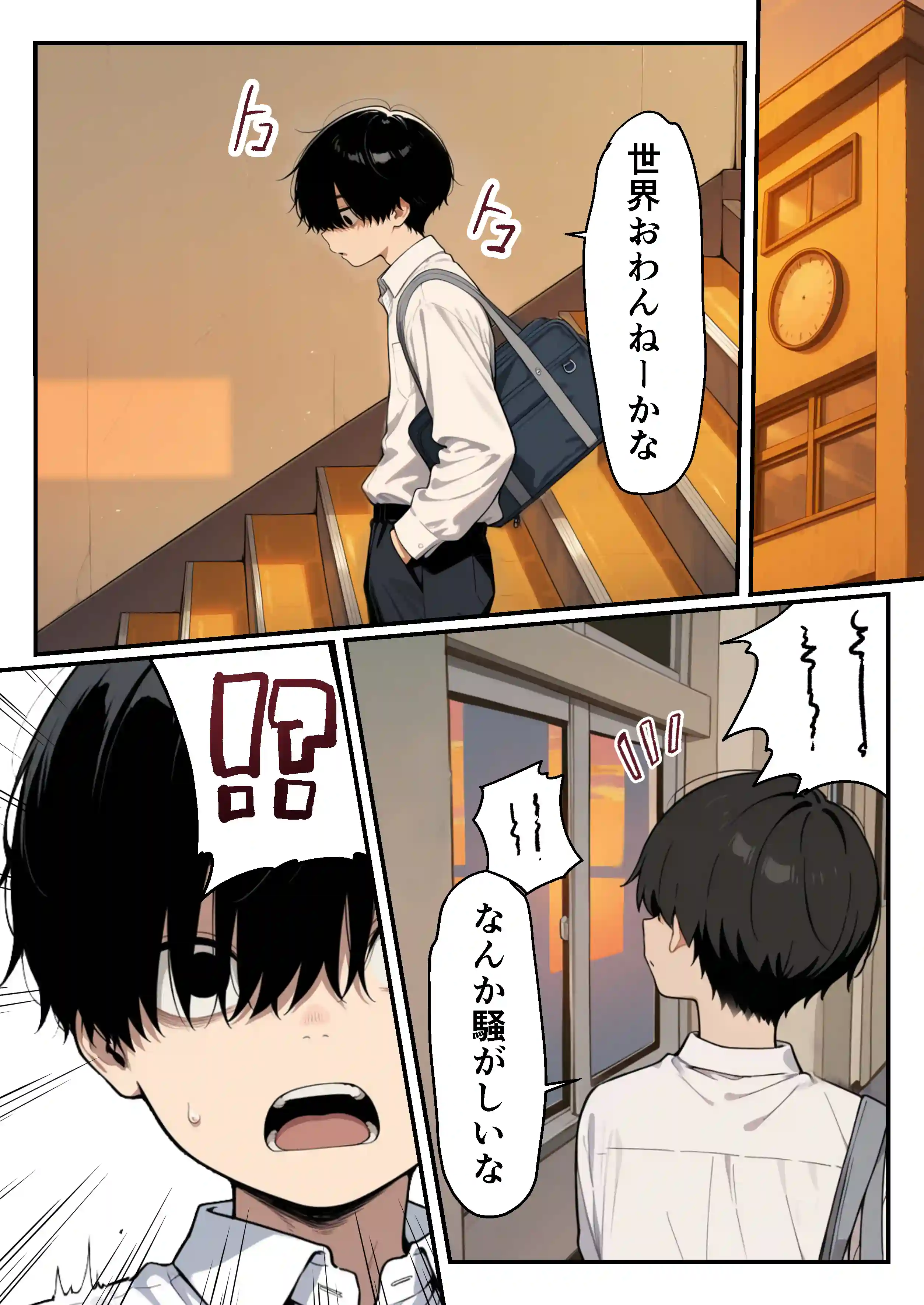 ゾンビに支配された学園で冴えない童貞のオタク君が少女たちの救世主になる話 - 006