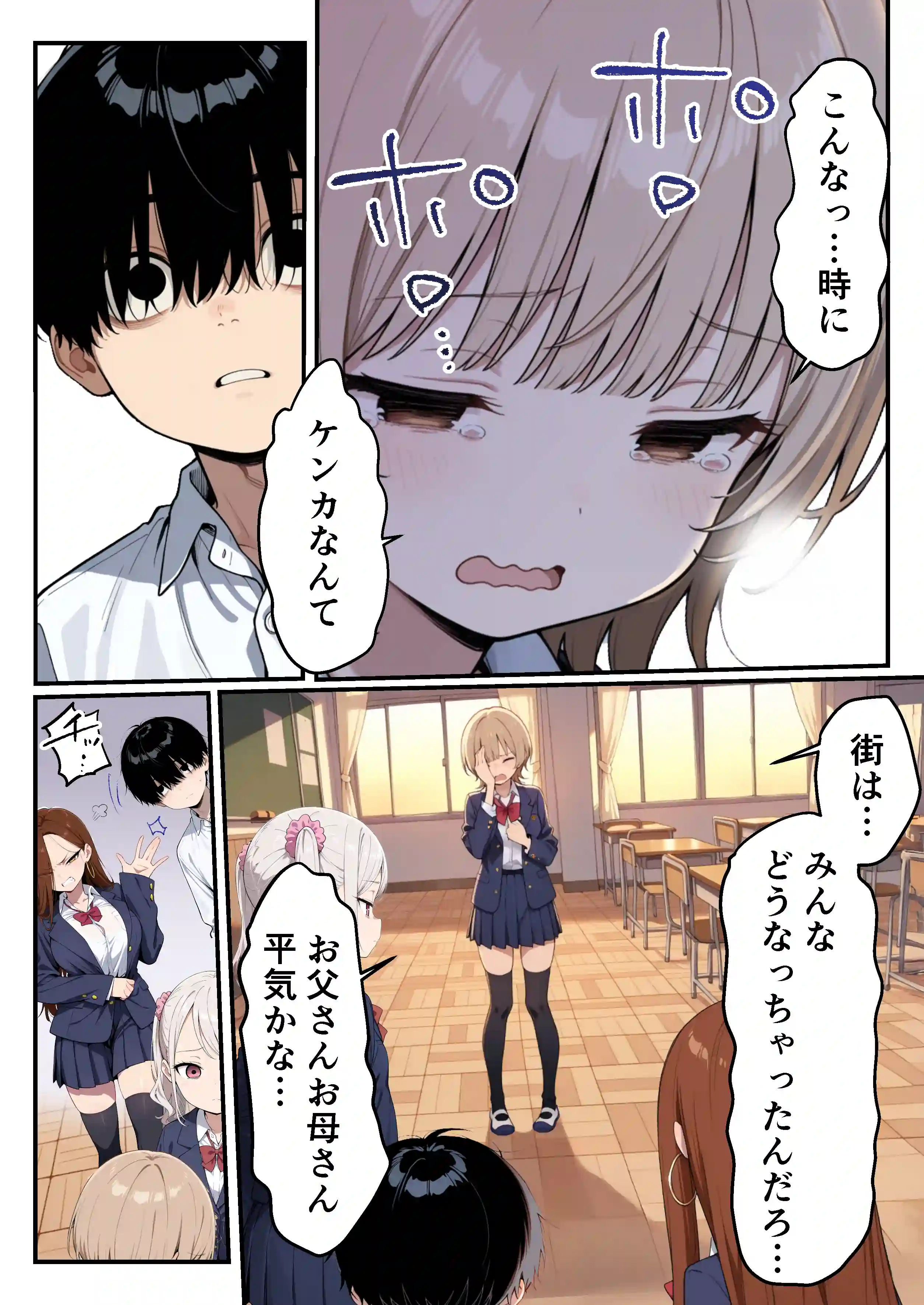 ゾンビに支配された学園で冴えない童貞のオタク君が少女たちの救世主になる話 - 012