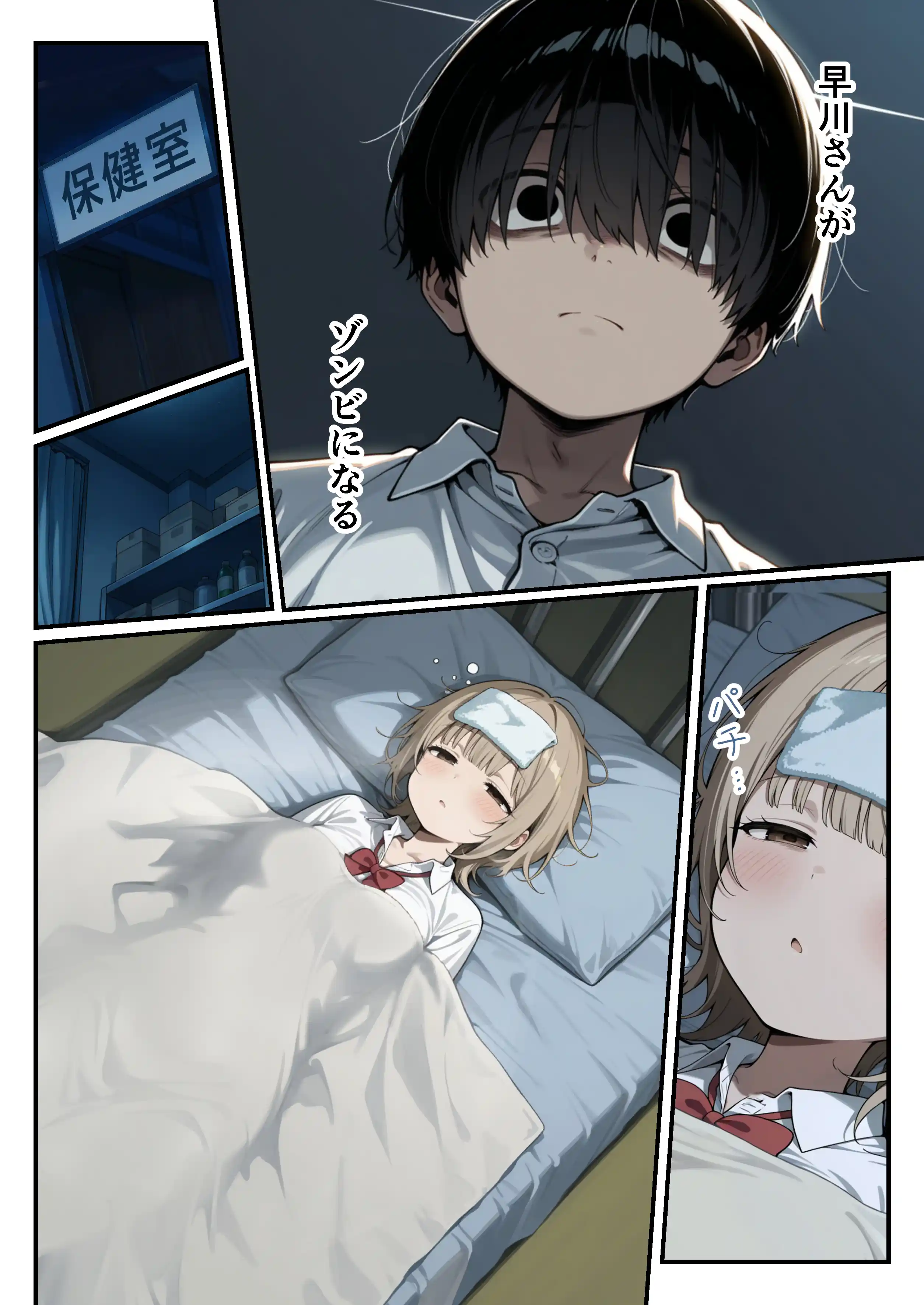 ゾンビに支配された学園で冴えない童貞のオタク君が少女たちの救世主になる話 - 035