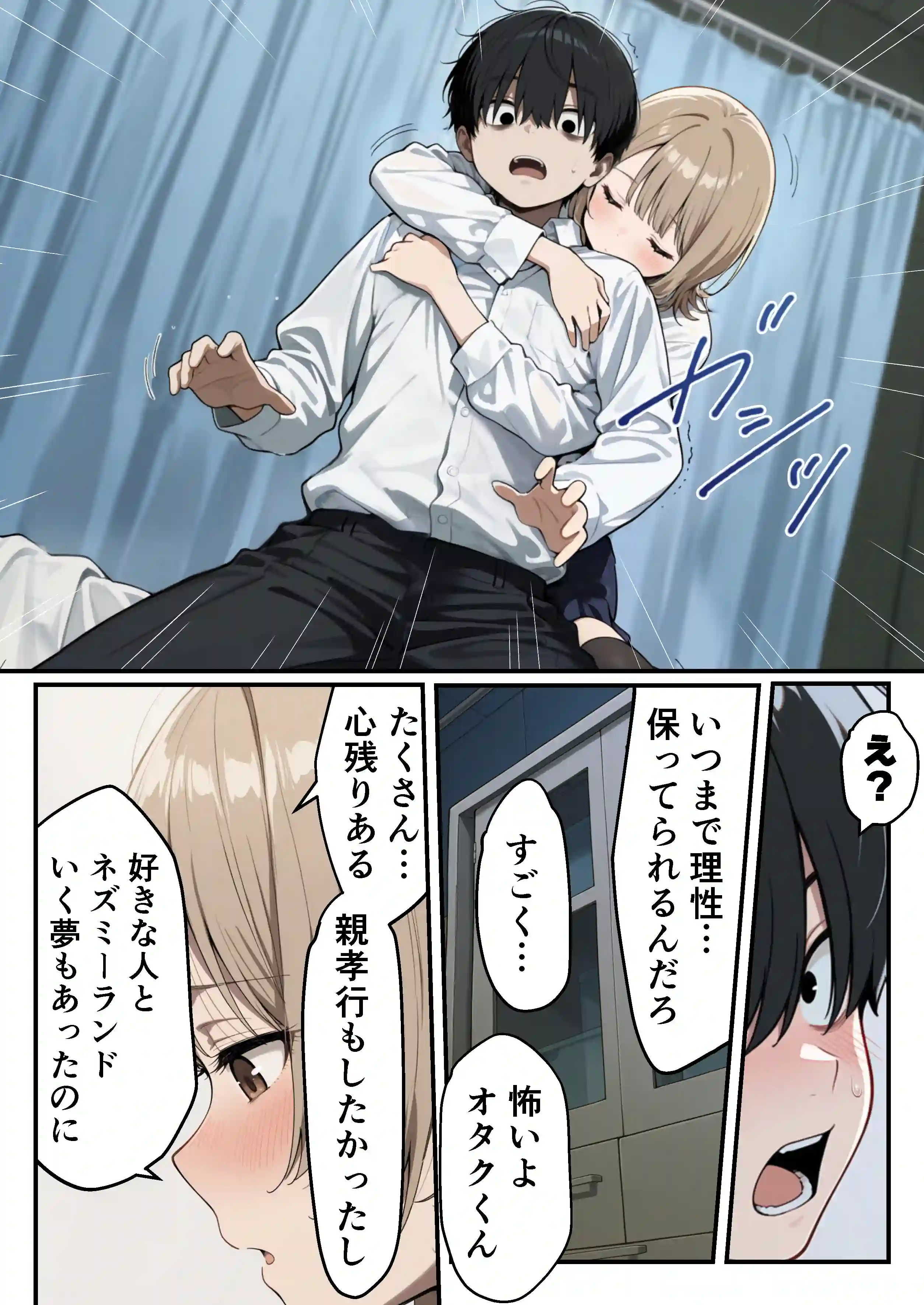 ゾンビに支配された学園で冴えない童貞のオタク君が少女たちの救世主になる話 - 037