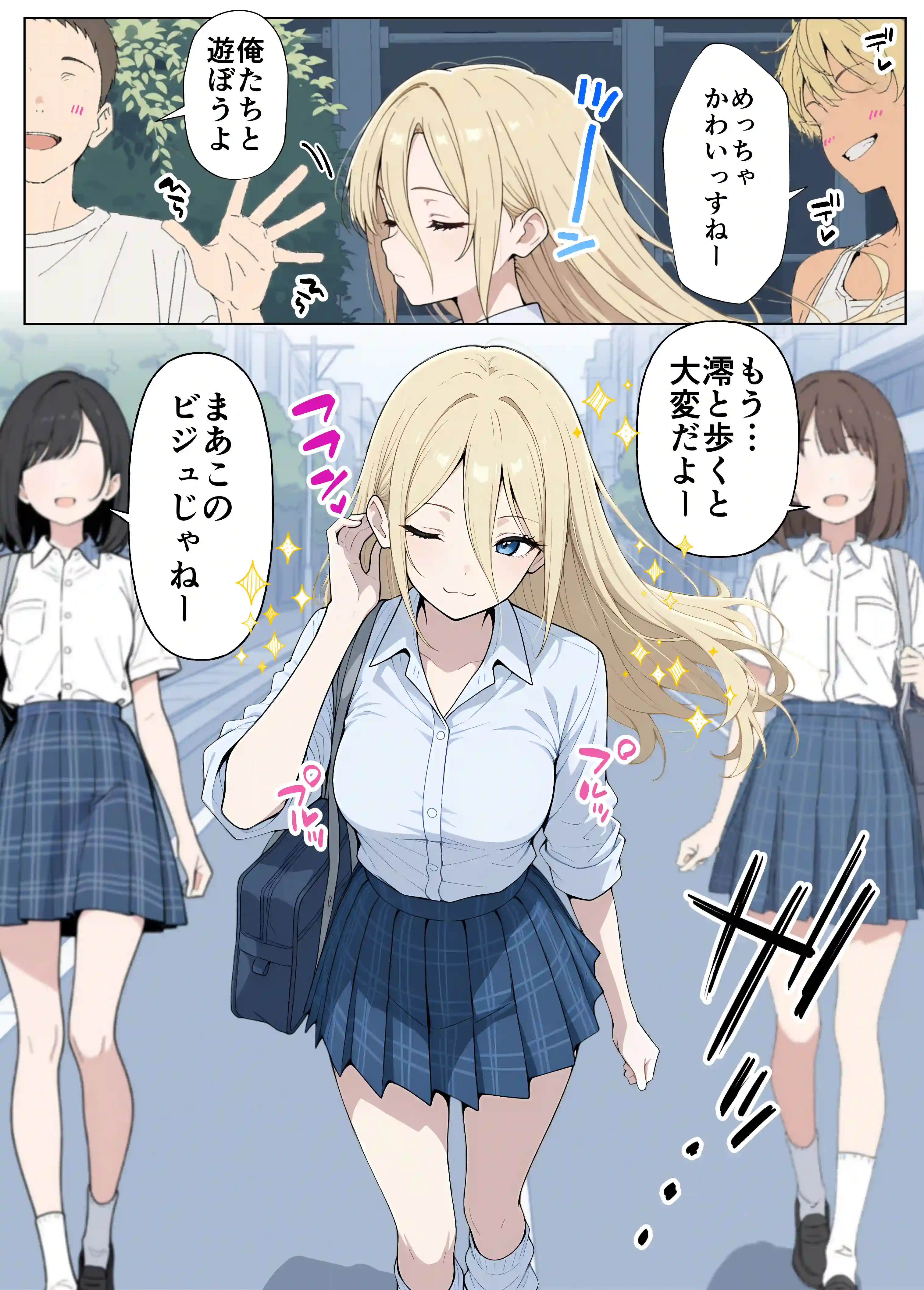 整形ギャルさん、クラスの底辺男子に弱み握られて鬼畜調教されちゃいました - 010