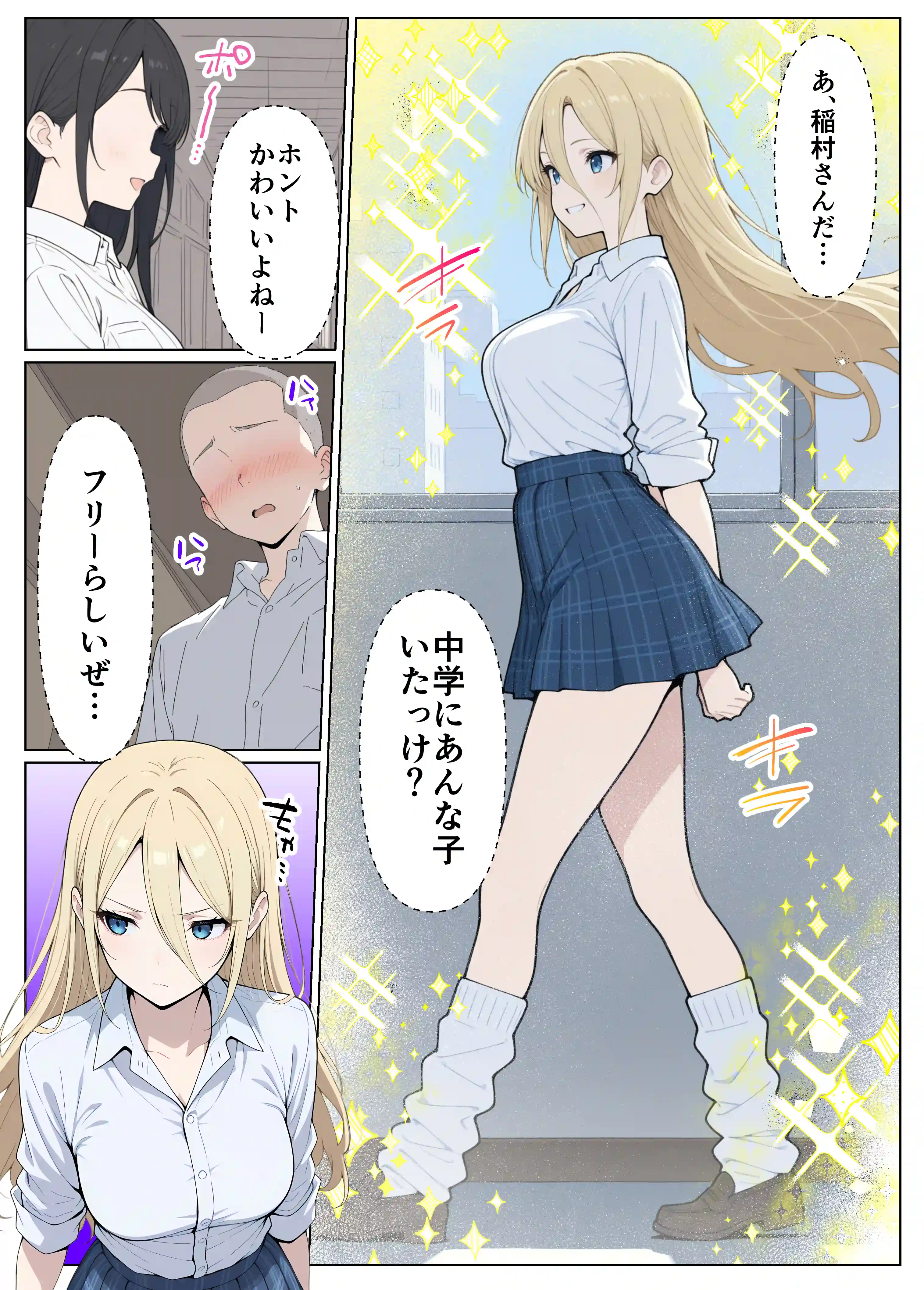 整形ギャルさん、クラスの底辺男子に弱み握られて鬼畜調教されちゃいました - 011