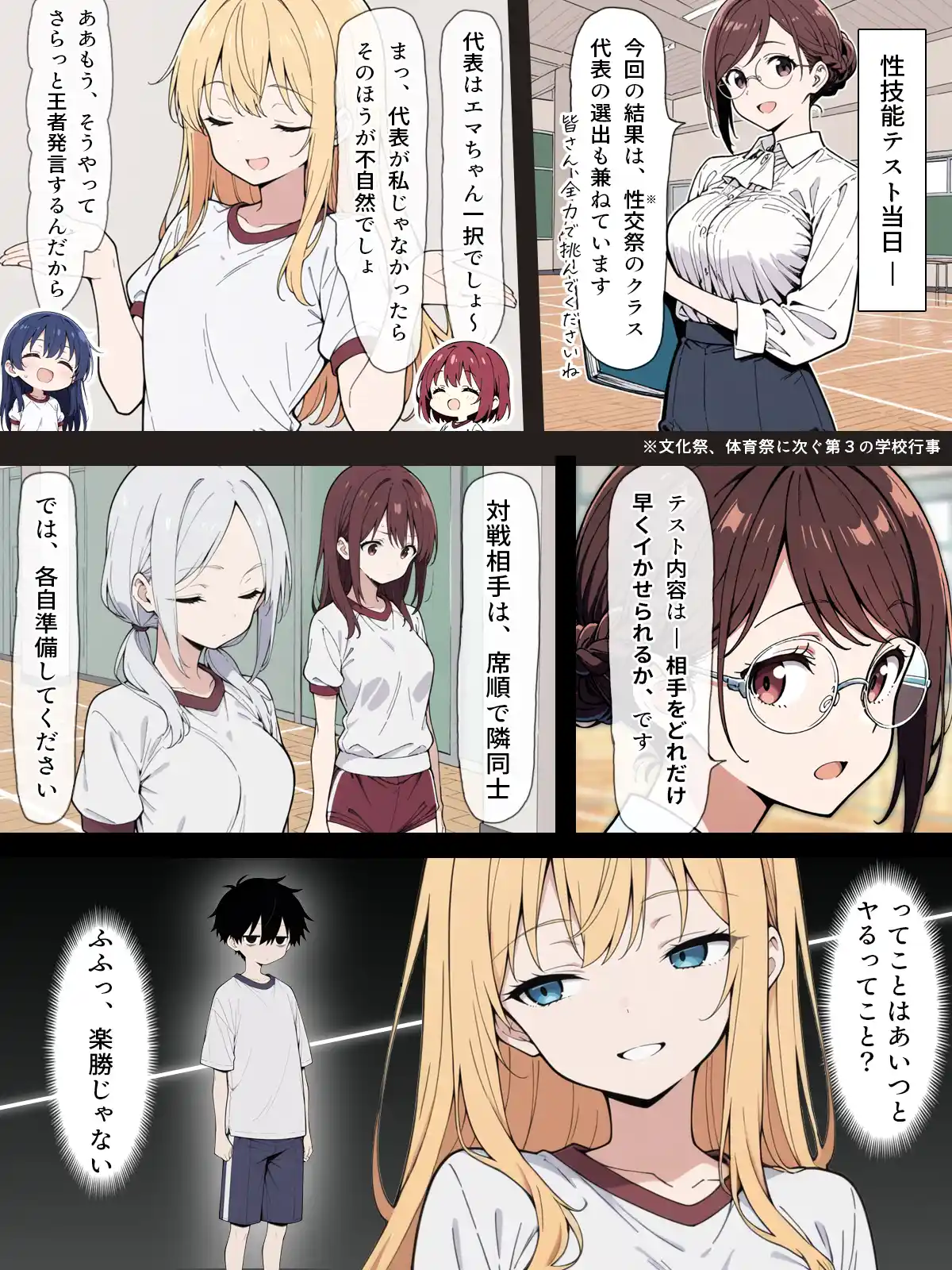 陰キャ転校生はセックス最強 - クラス代表の座を奪われた私 - - 007