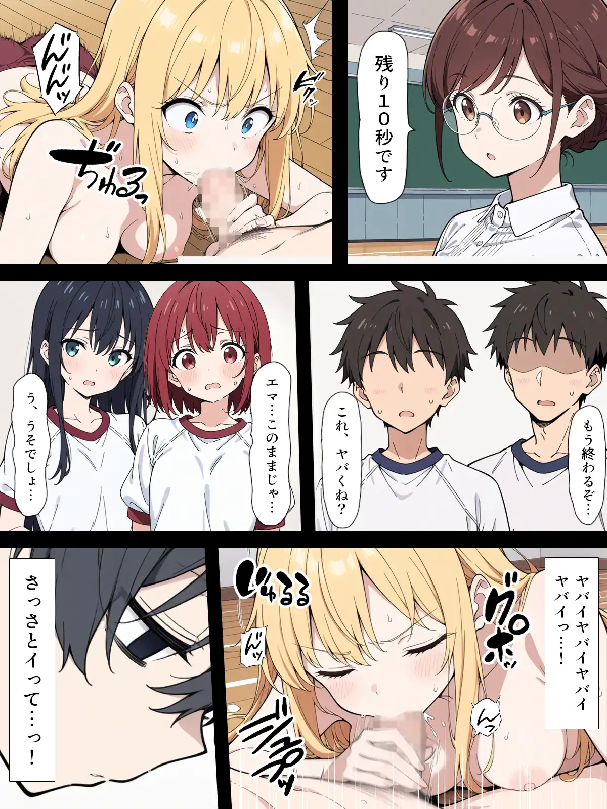 陰キャ転校生はセックス最強 - クラス代表の座を奪われた私 - - 017