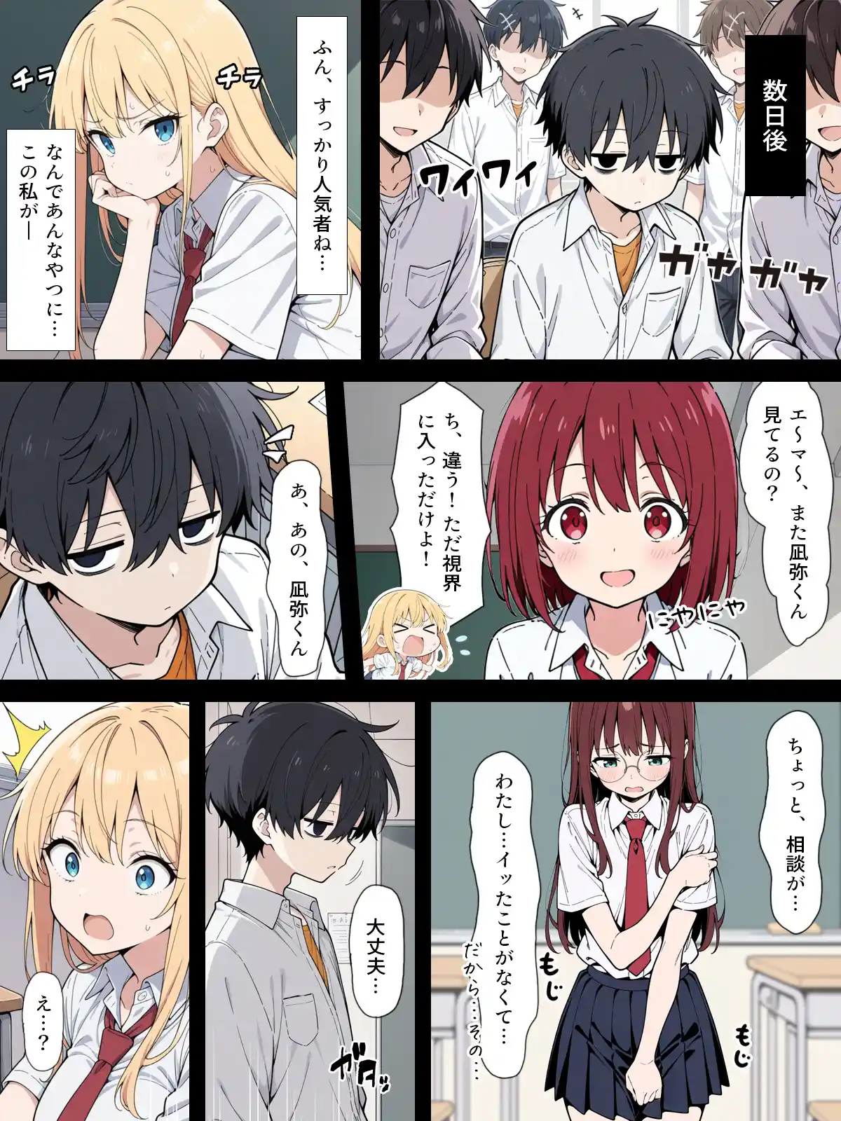 陰キャ転校生はセックス最強 - クラス代表の座を奪われた私 - - 044