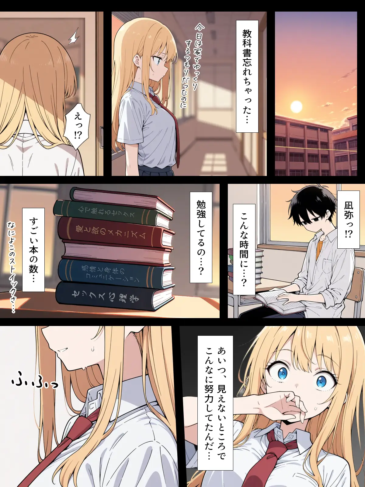 陰キャ転校生はセックス最強 - クラス代表の座を奪われた私 - - 050