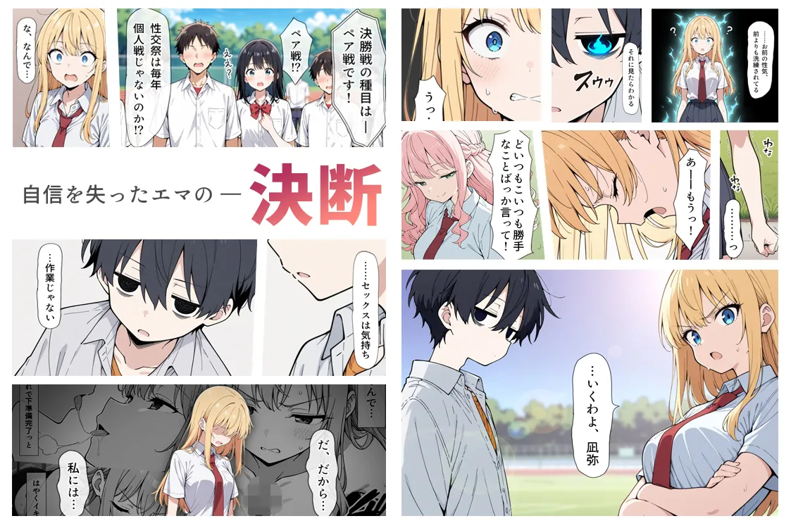 陰キャ転校生はセックス最強 - クラス代表の座を奪われた私 - - 057