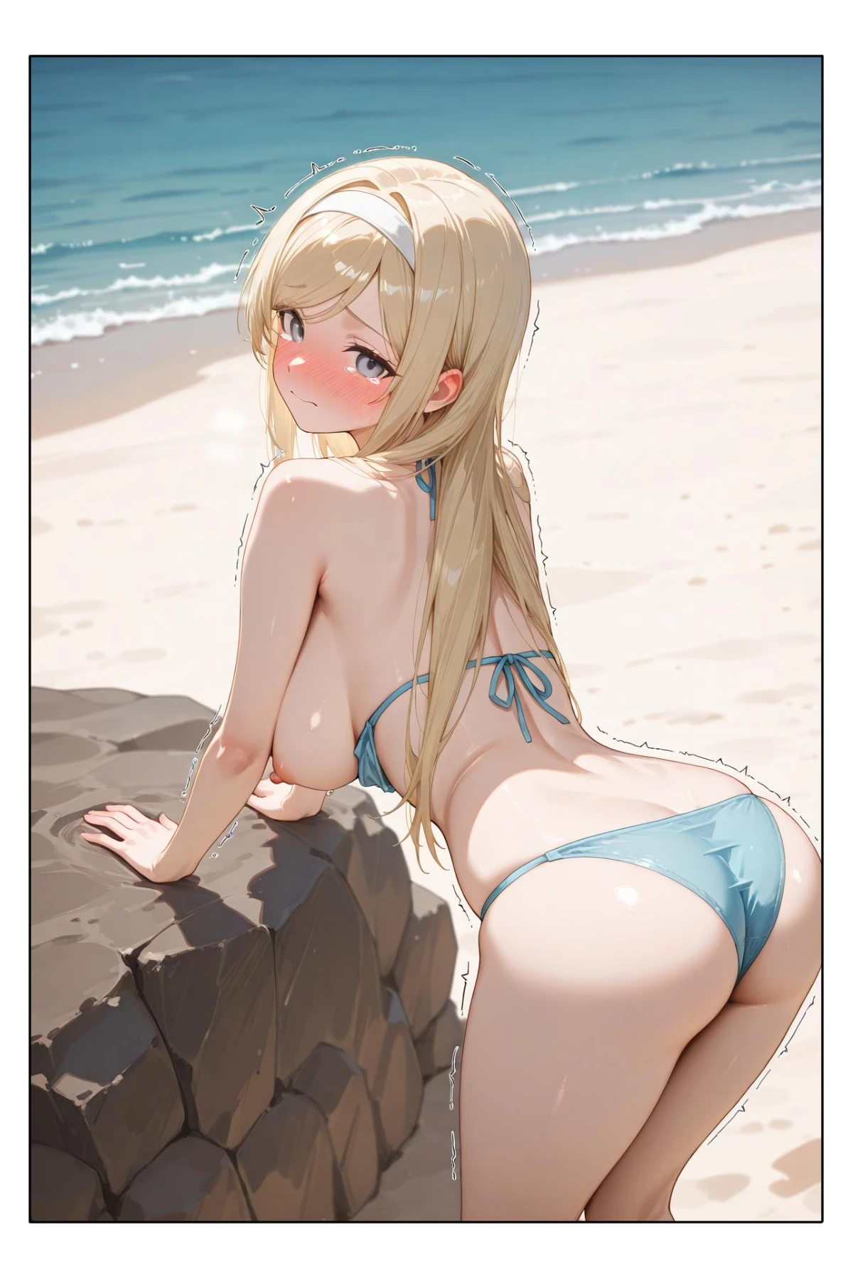 水着美女たちが俺に絶対服従なプライベートビーチ2 - 035