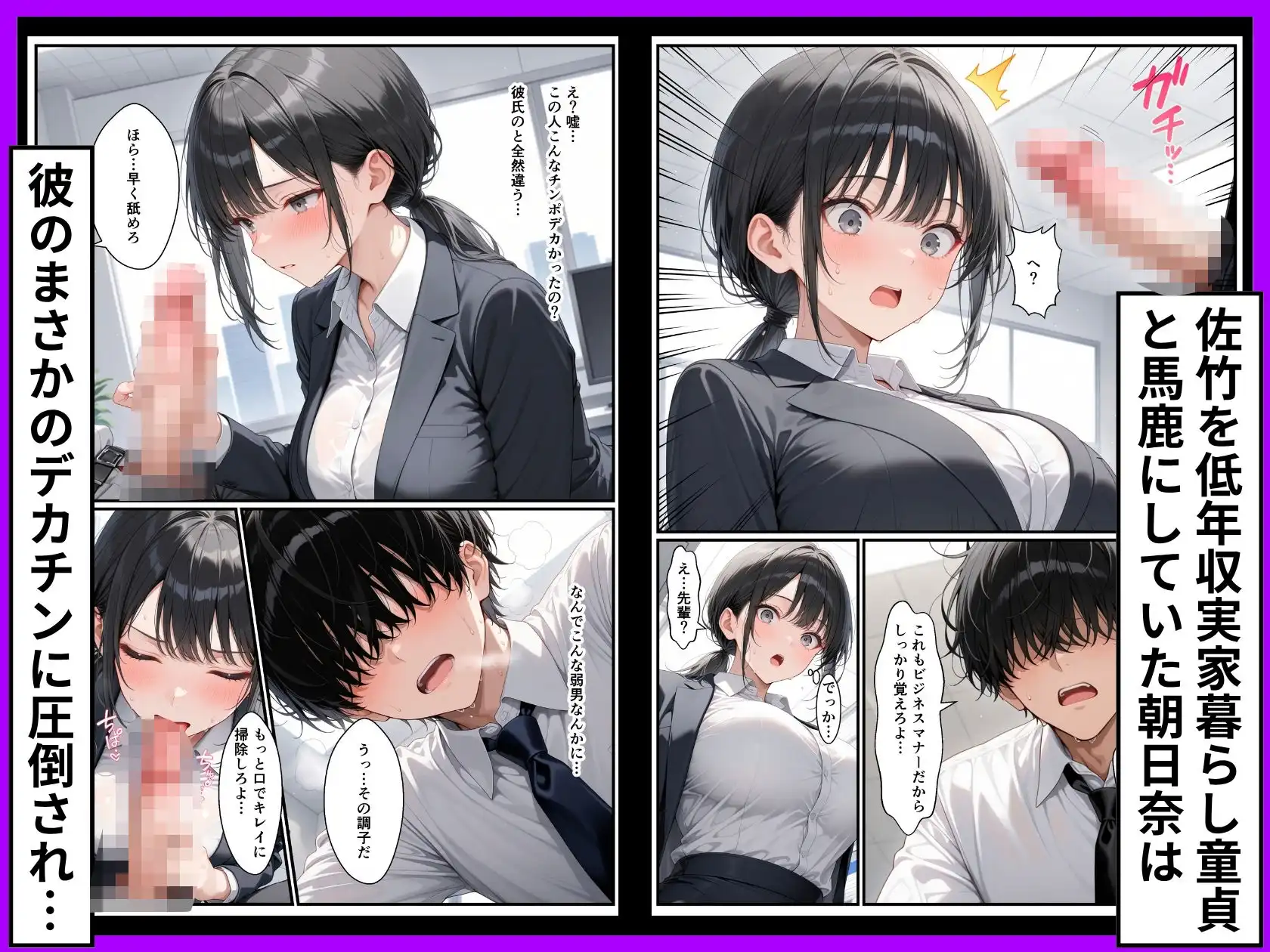 Z世代25卒新入社員の後輩ちゃんが若害なので性処理課に異動させたったwww - 005