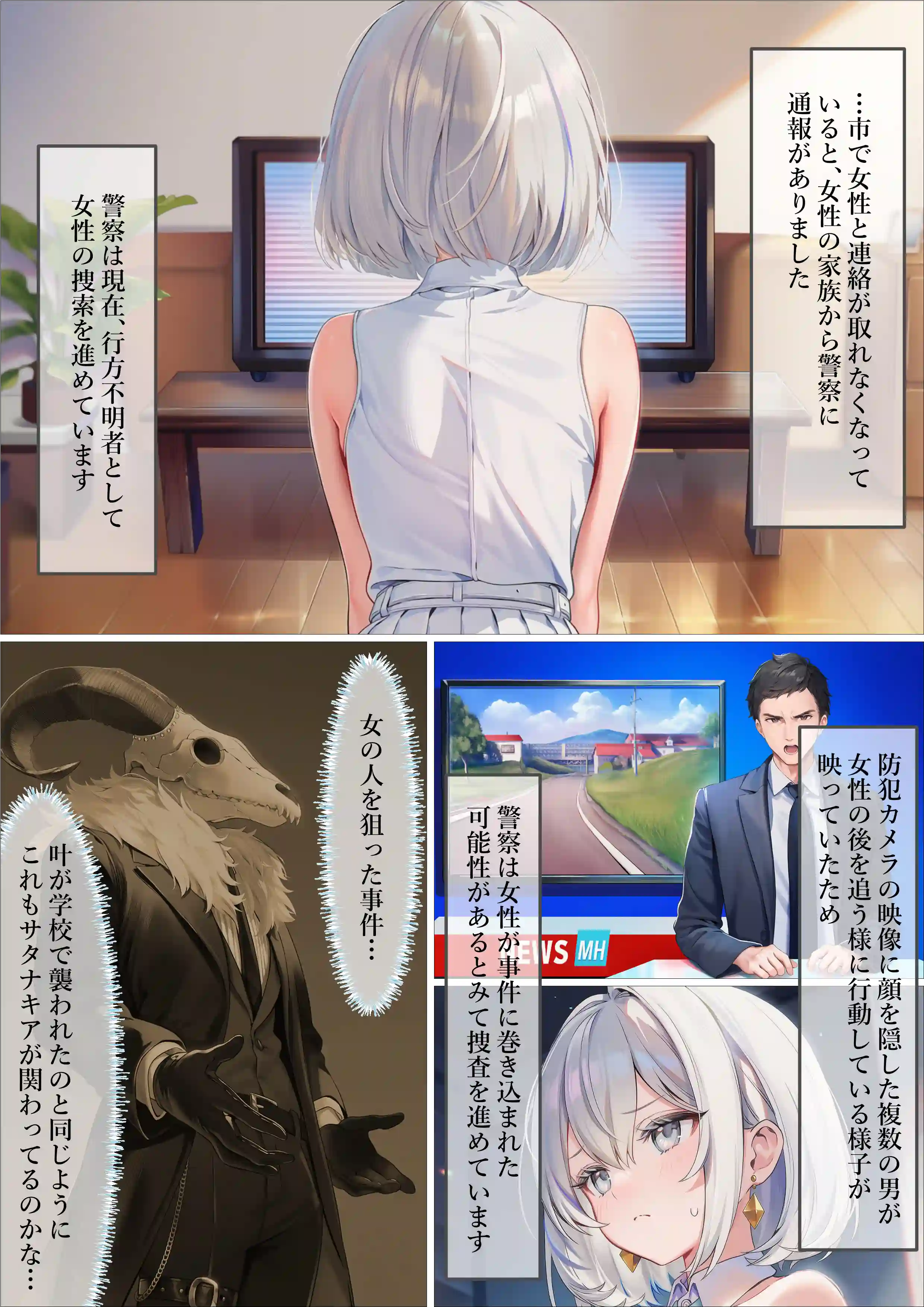 魔法少女WISHES 三人目の魔法少女編 - 002