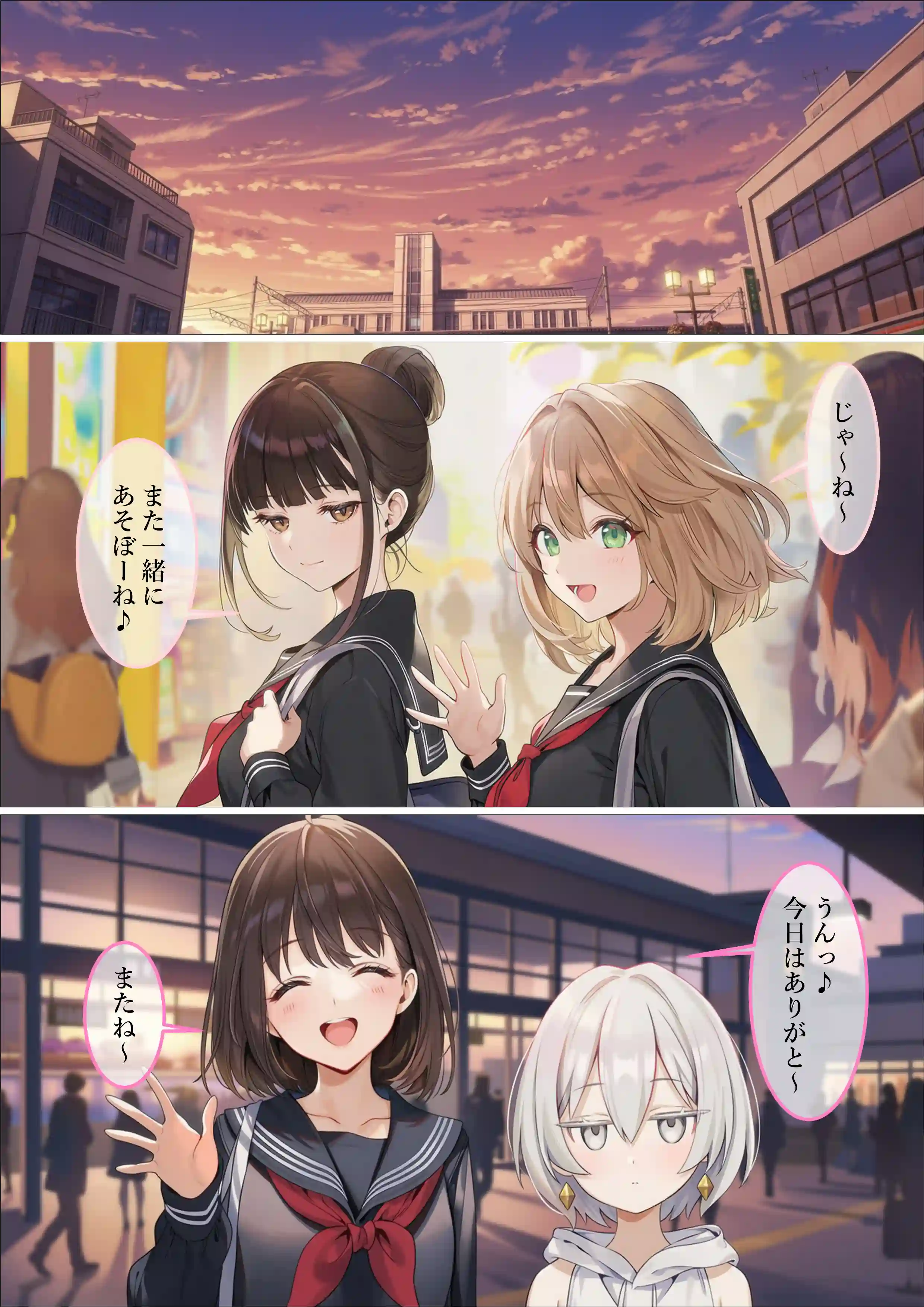 魔法少女WISHES 三人目の魔法少女編 - 014