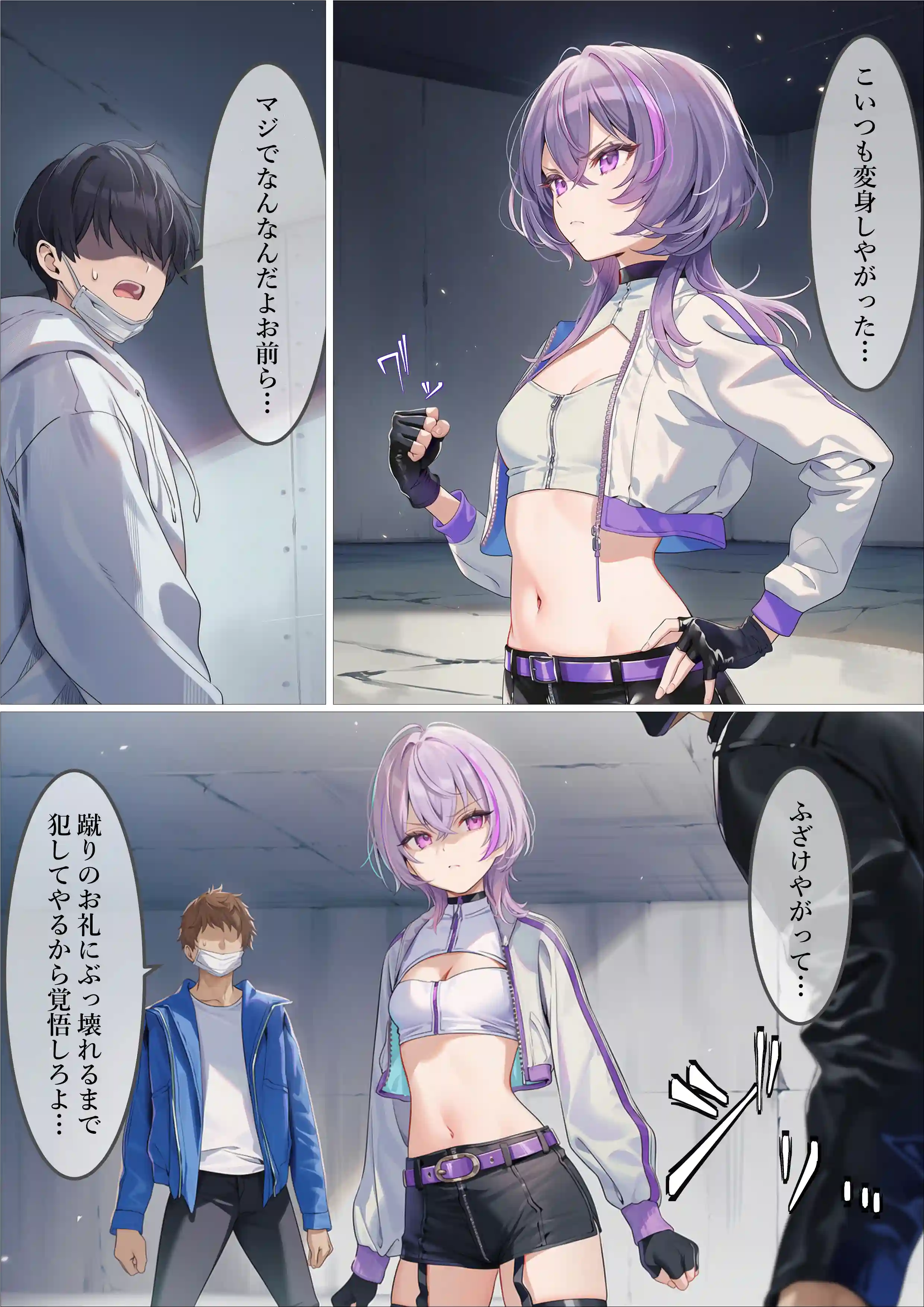 魔法少女WISHES 三人目の魔法少女編 - 056