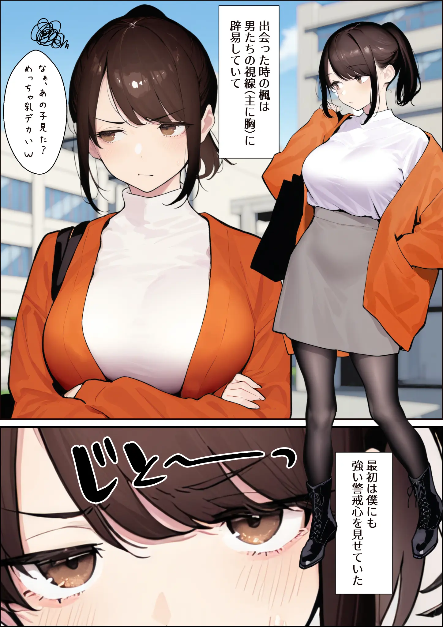 クリスマスプレゼントは寝取られでお願いします！ 誰もが羨むHカップ彼女が絶倫チンポでイキ狂い - 005