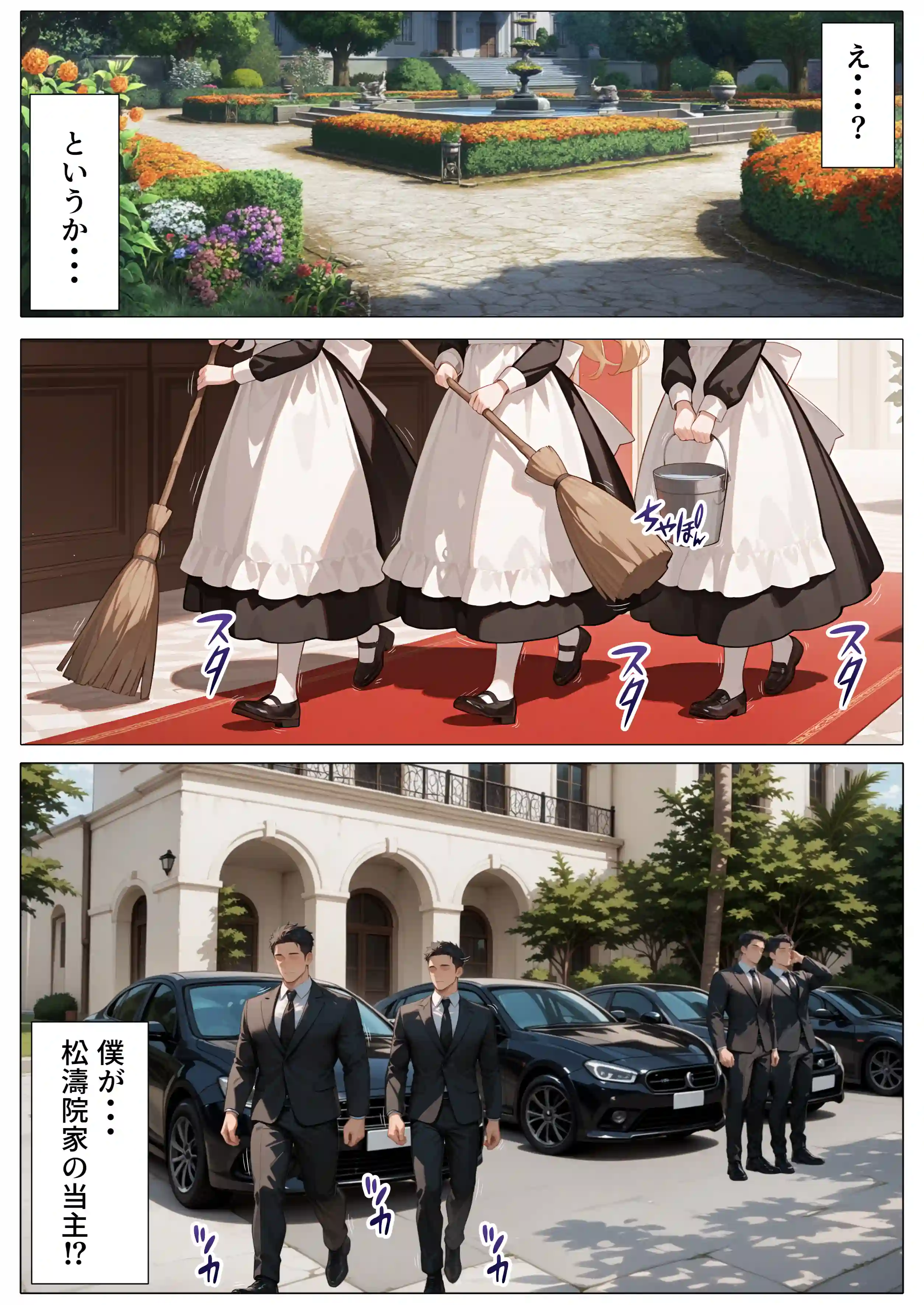 孕ませメイドの子作りご奉仕〜童貞で臭くて冴えないボクが突然世界一のお金持ちになった件〜VOL.1 - 026