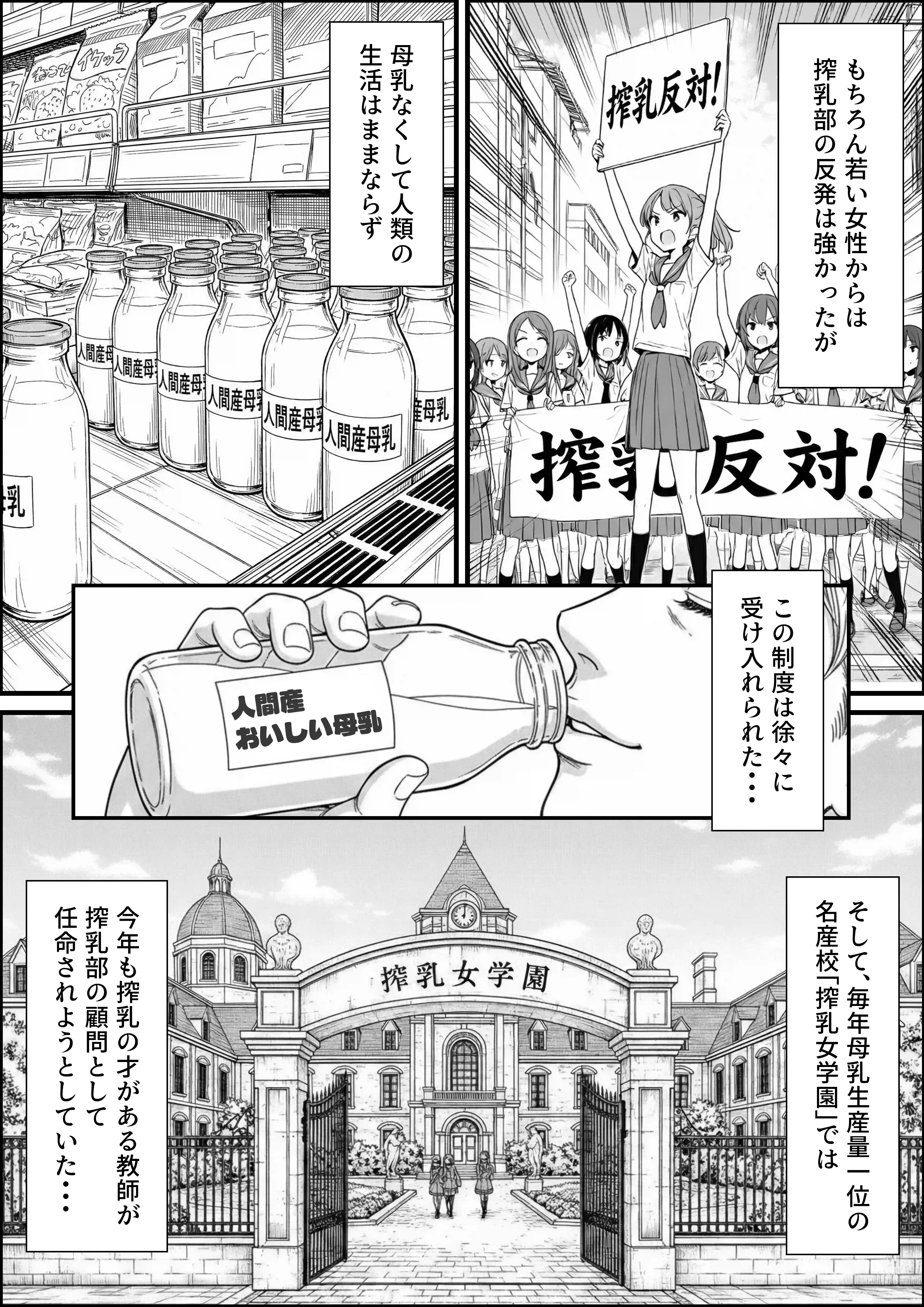 搾乳部の顧問に任命されたので。〜嫌がる生徒から母乳出させて俺専用家畜オナホにすることにしました〜 - 003