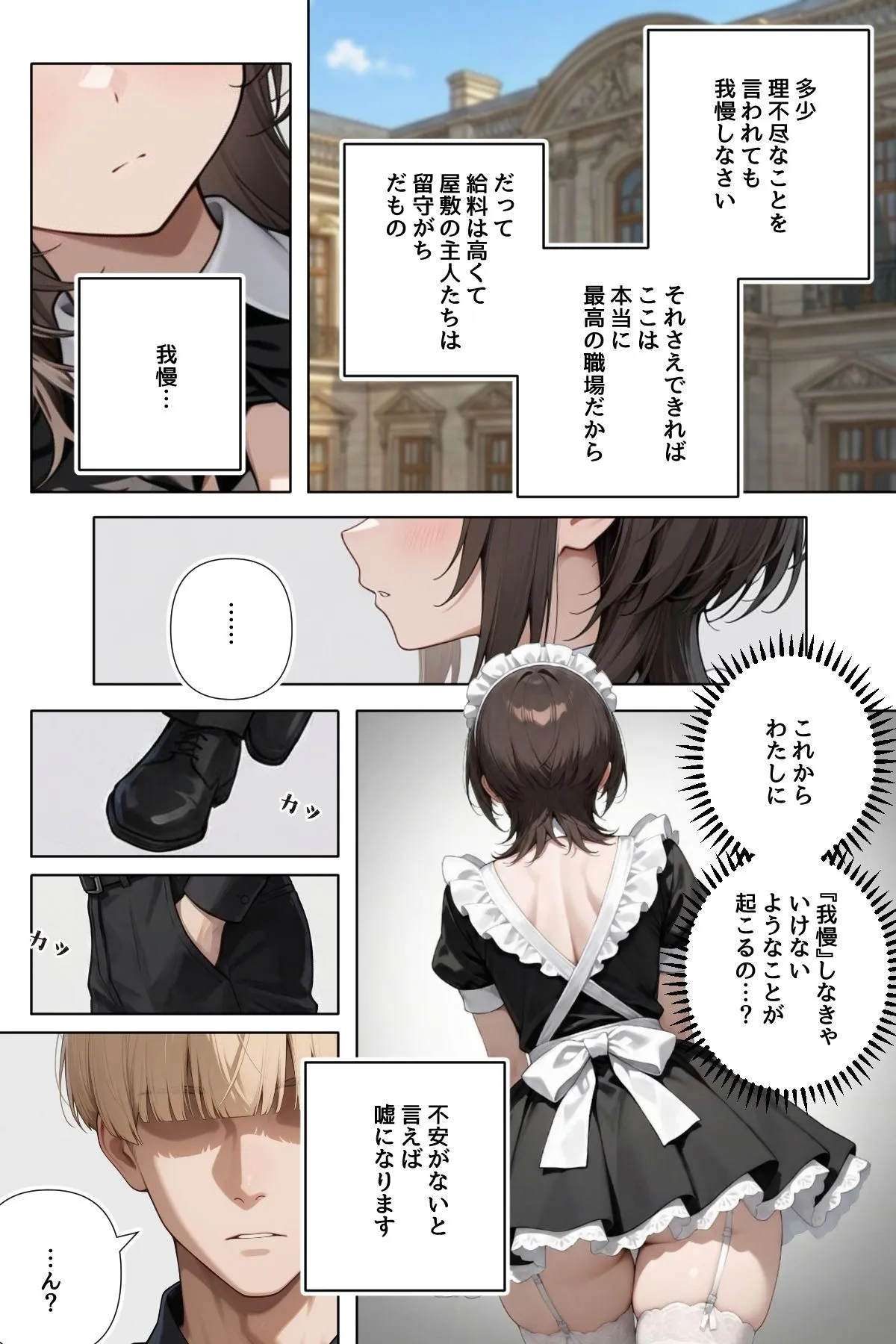 味見の時間 新人メイド・ゆかり - 004