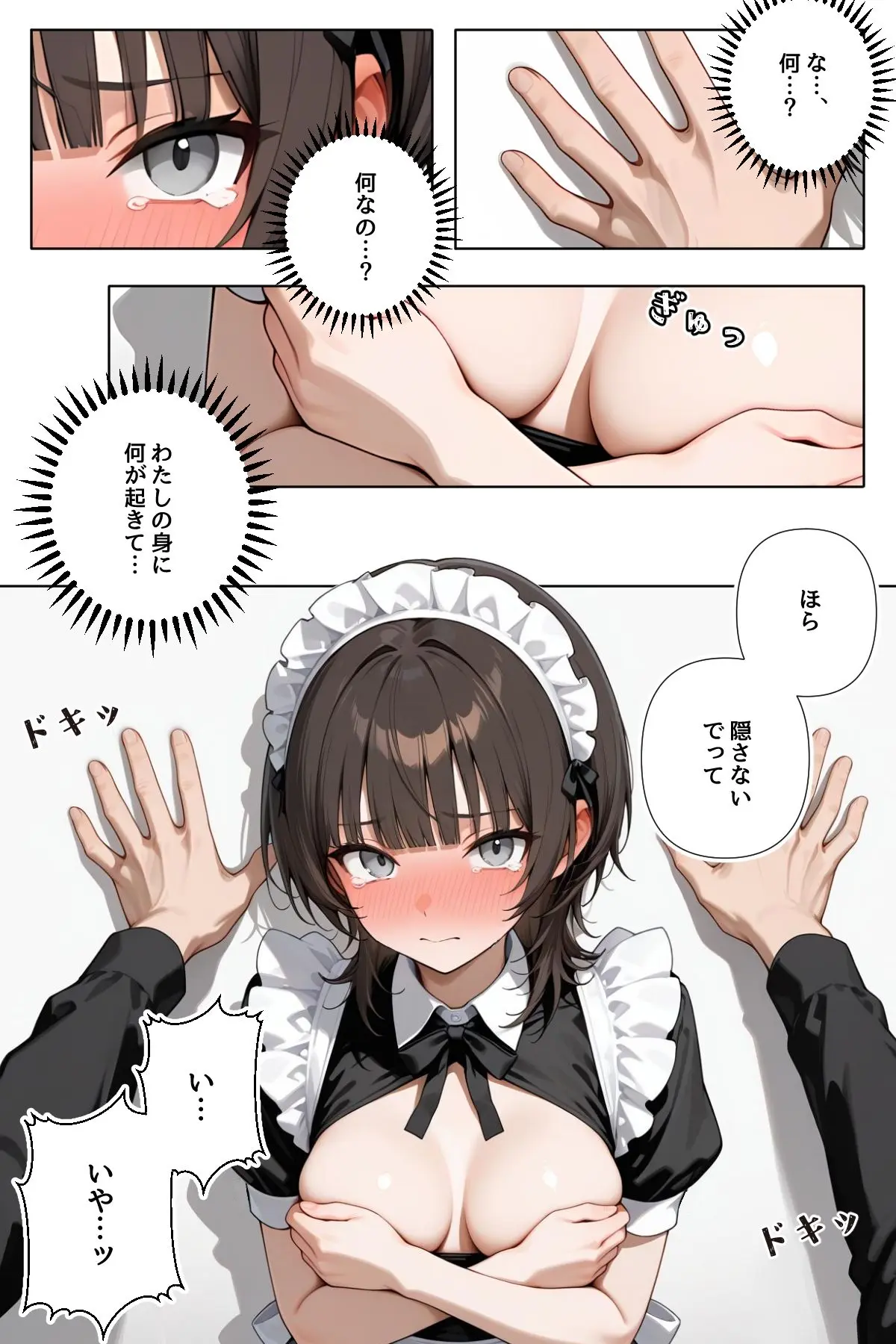 味見の時間 新人メイド・ゆかり - 009