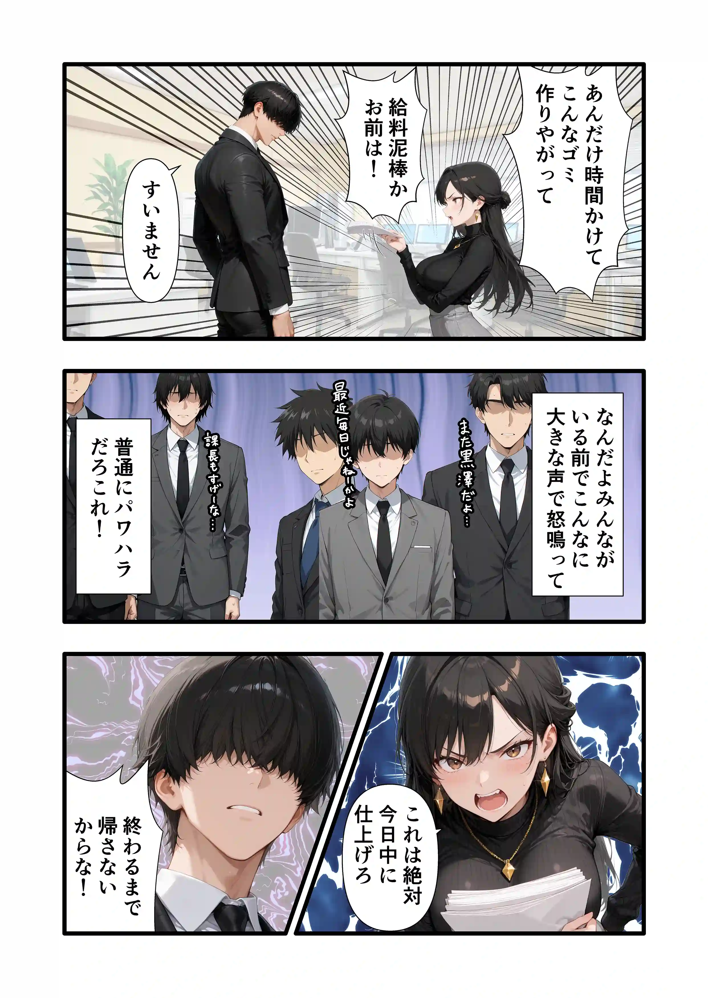 パワハラ人妻上司 復讐NTR調教 〜弱みを握られて言いなりに〜 - 003